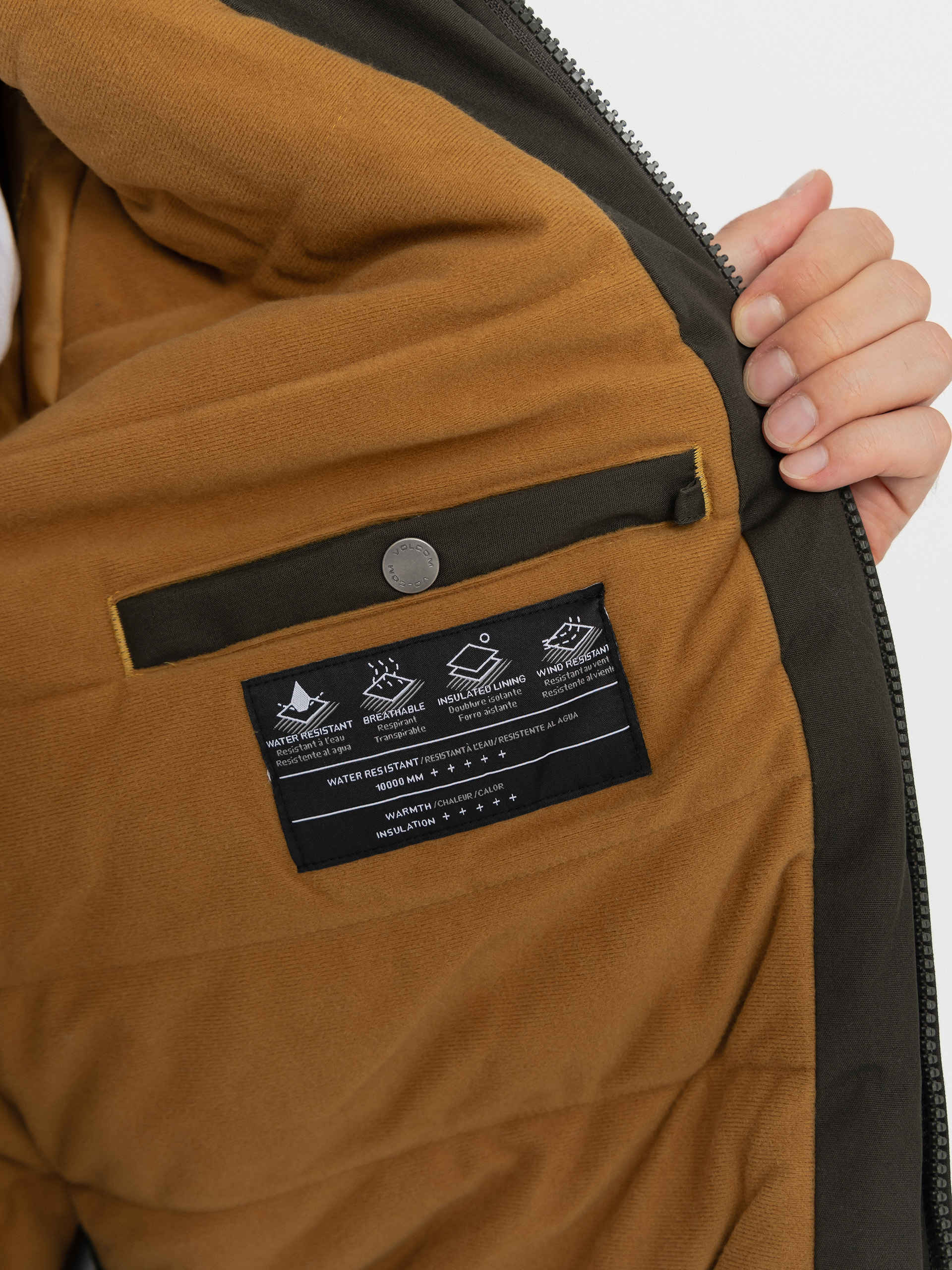 Яке Volcom Hernan 10K (rinsed black)