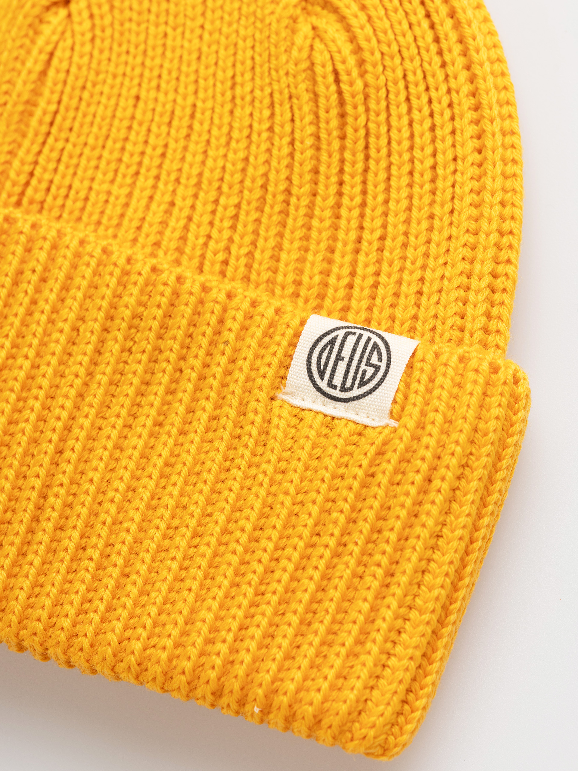 Шапка Deus Ex Machina Pill Merino (radiant yellow)
