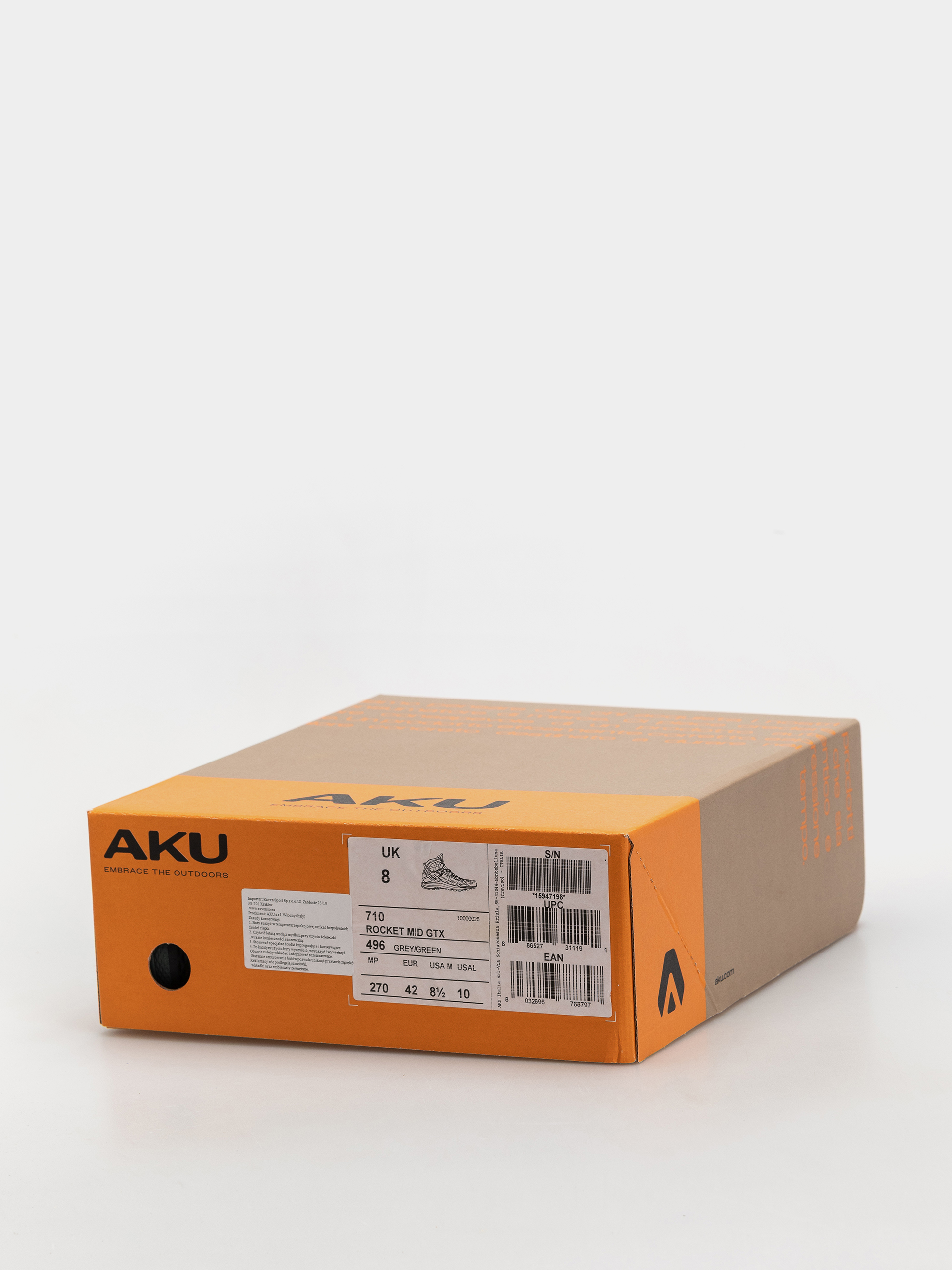 Обувки AKU Rocket Mid GTX (grey/green)