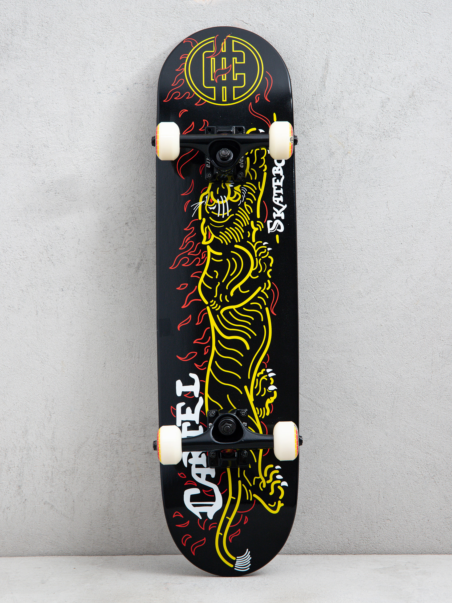 Скейтборд Cartel Skateboards Tiger (black)