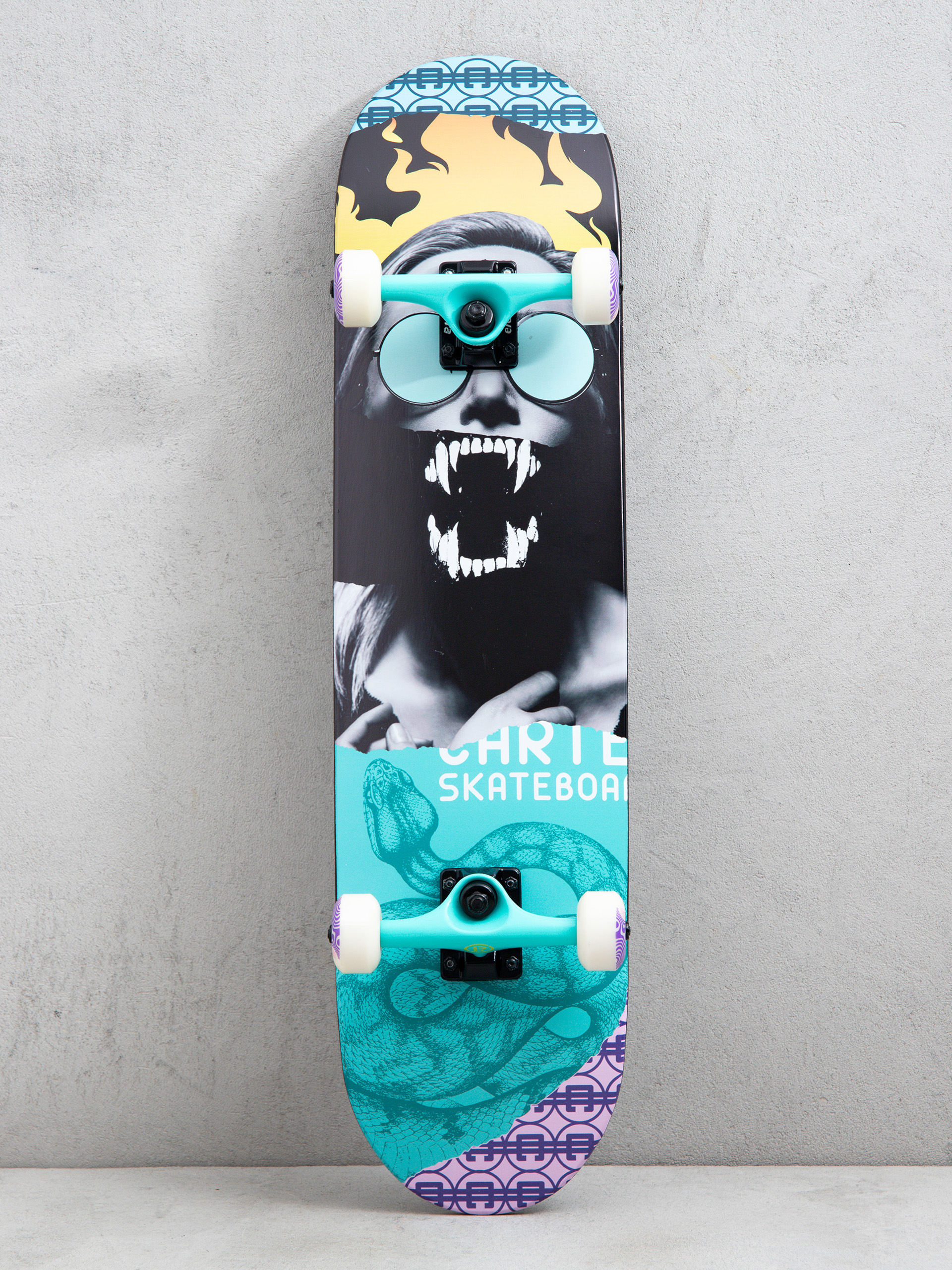 Скейтборд Cartel Skateboards Venom (green)