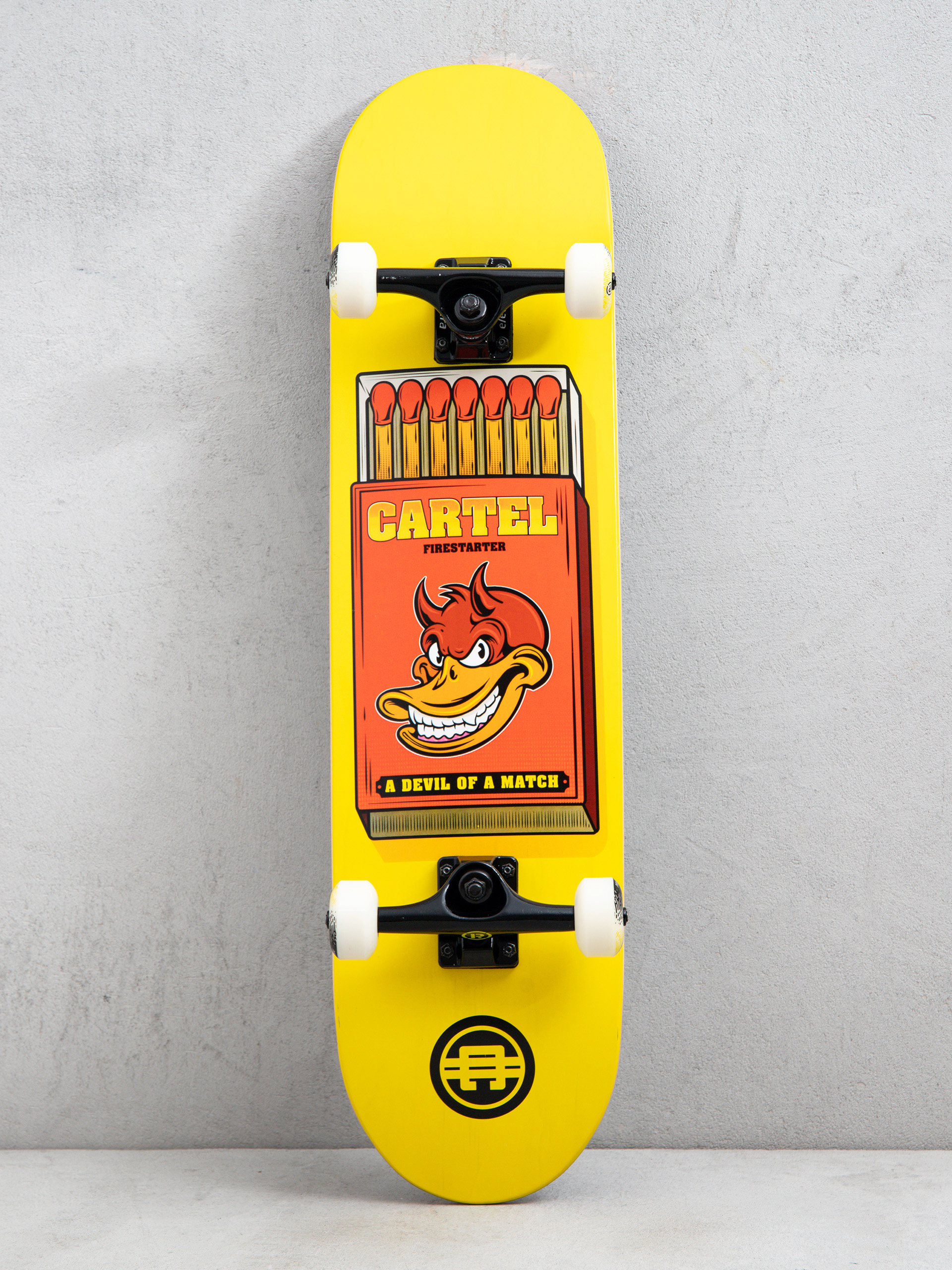 Скейтборд Cartel Skateboards Firestarter (yellow)