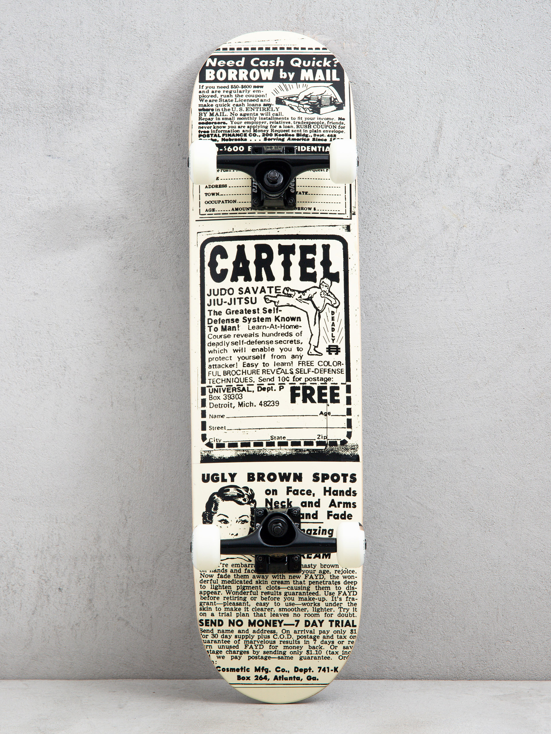 Скейтборд Cartel Skateboards Karate (beige)