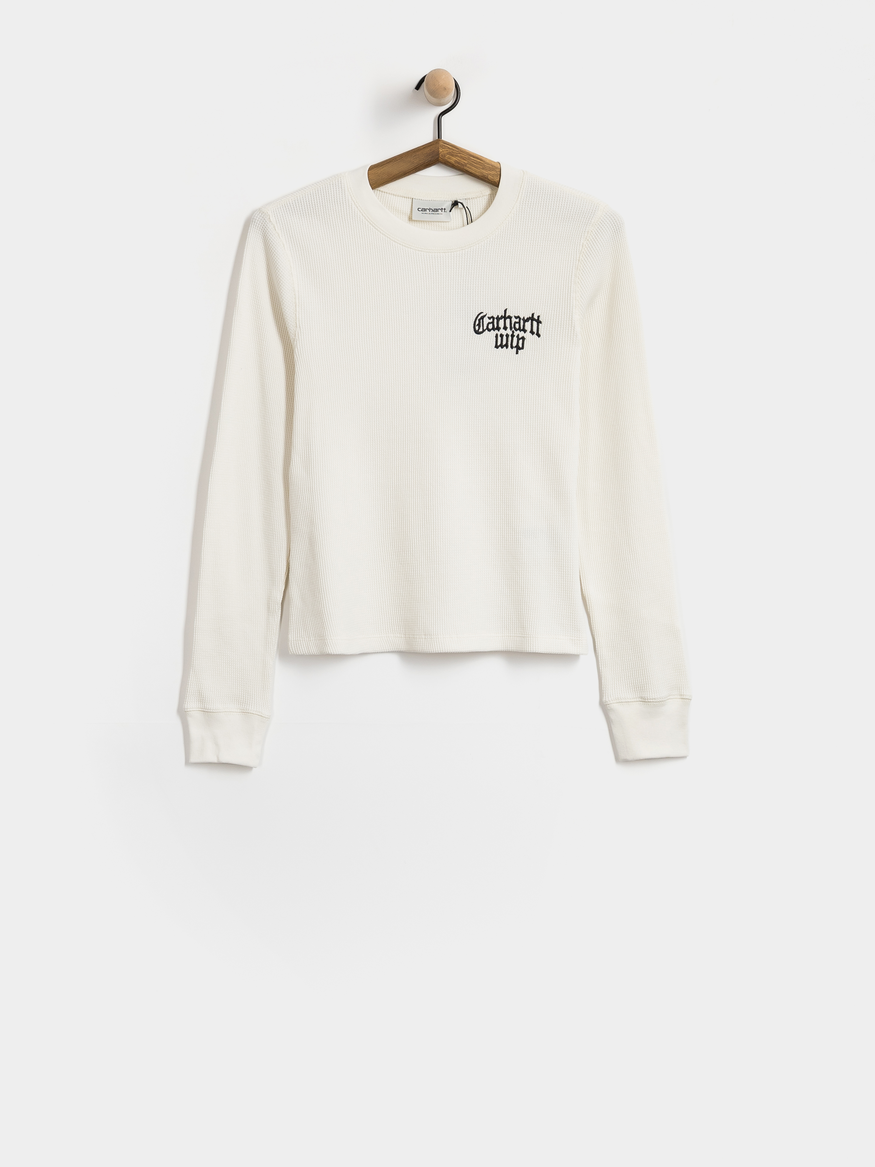 u0411u043bu0443u0437u0430 Carhartt WIP Blackletter Waffle T S Wmn (wax/black)