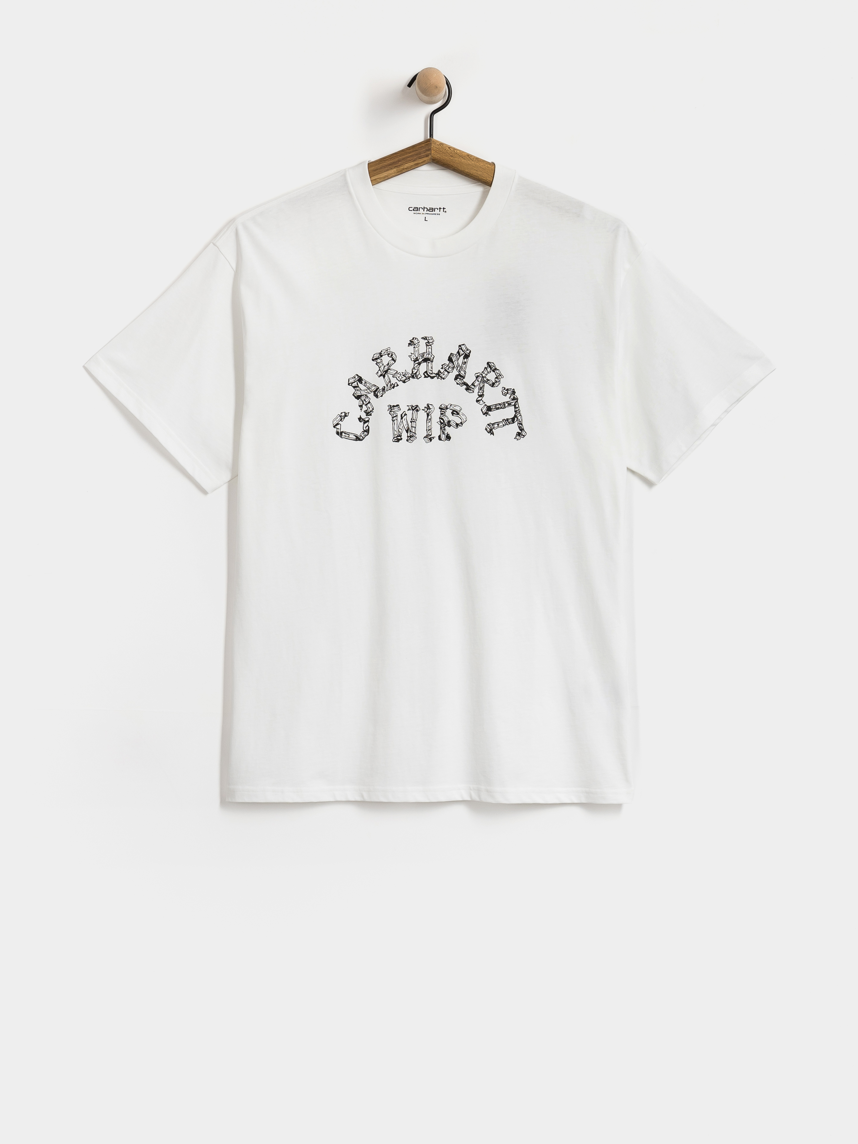 Тениска Carhartt WIP Ribbon Script (white)