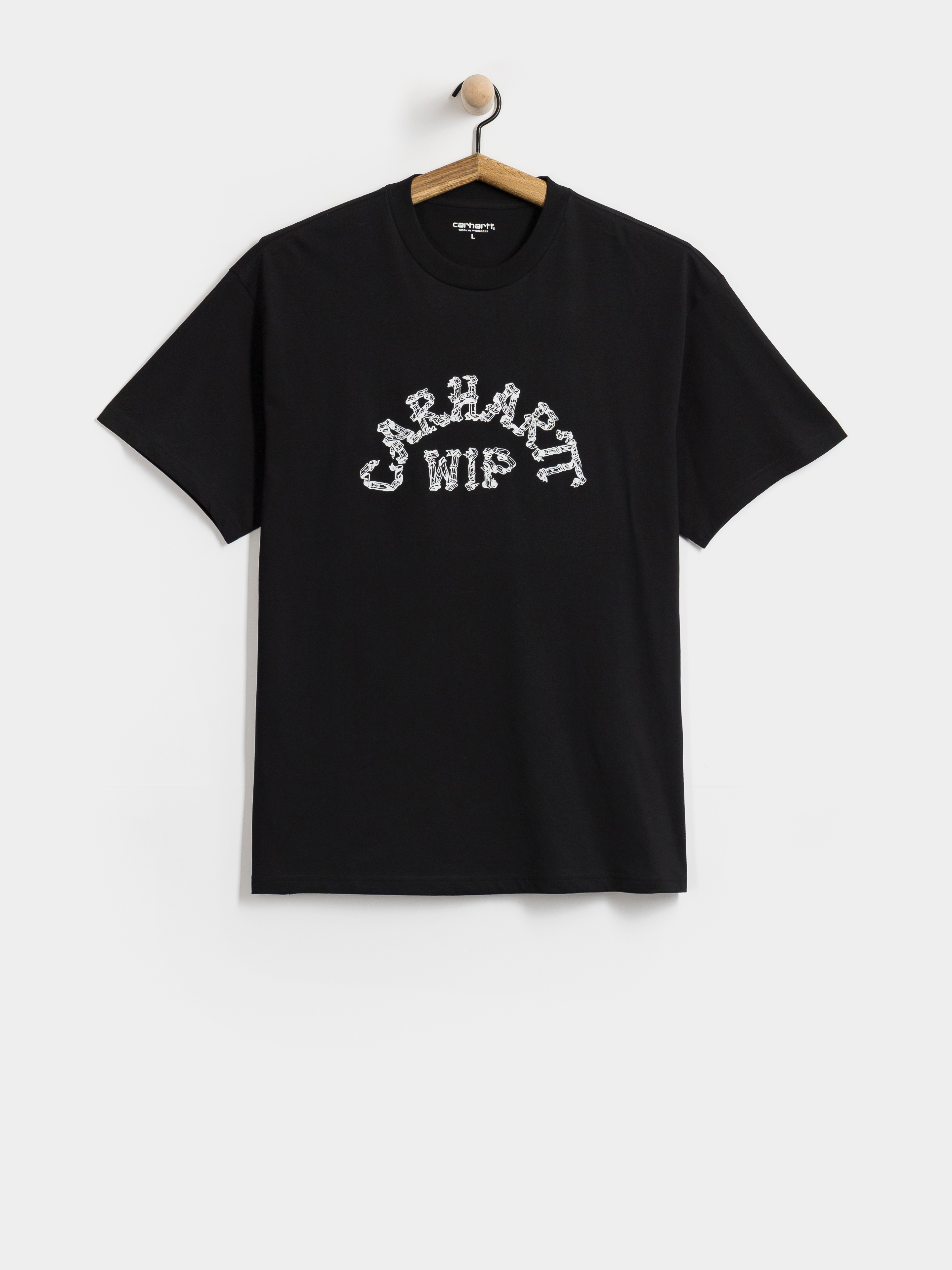 Тениска Carhartt WIP Ribbon Script (black)