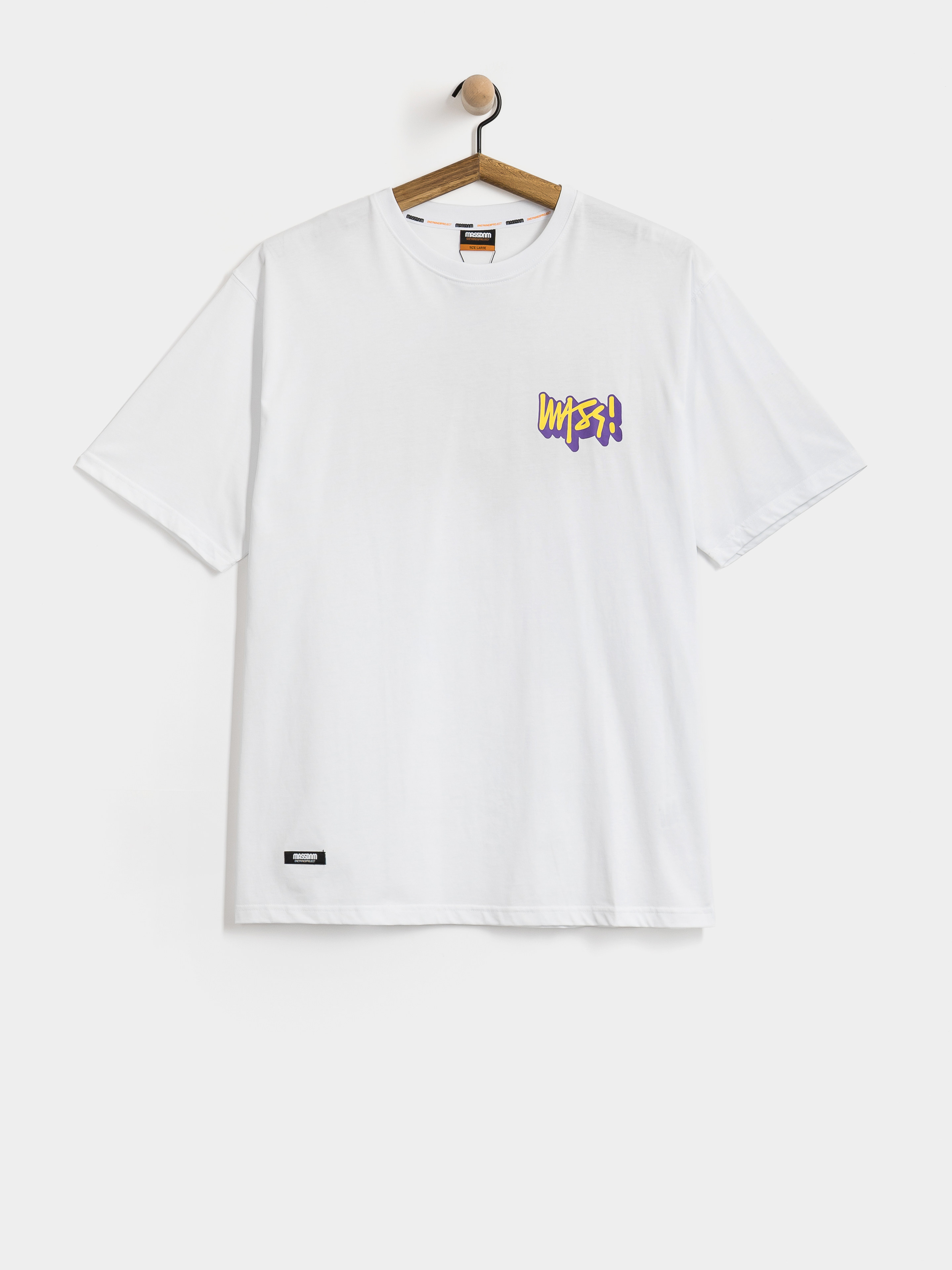 Тениска MassDnm Pop (white)