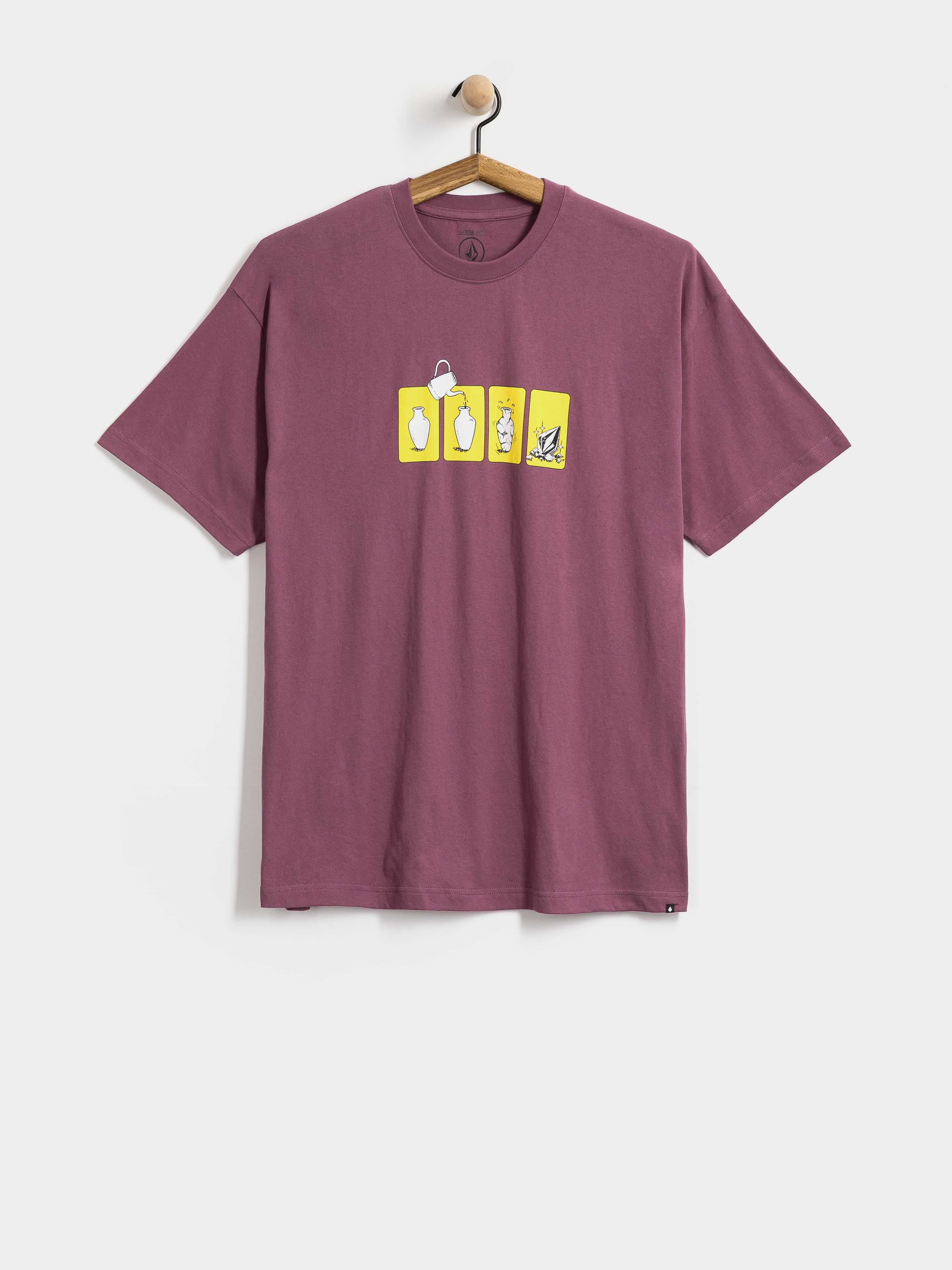 Тениска Volcom Before I Break Lse (orchid)