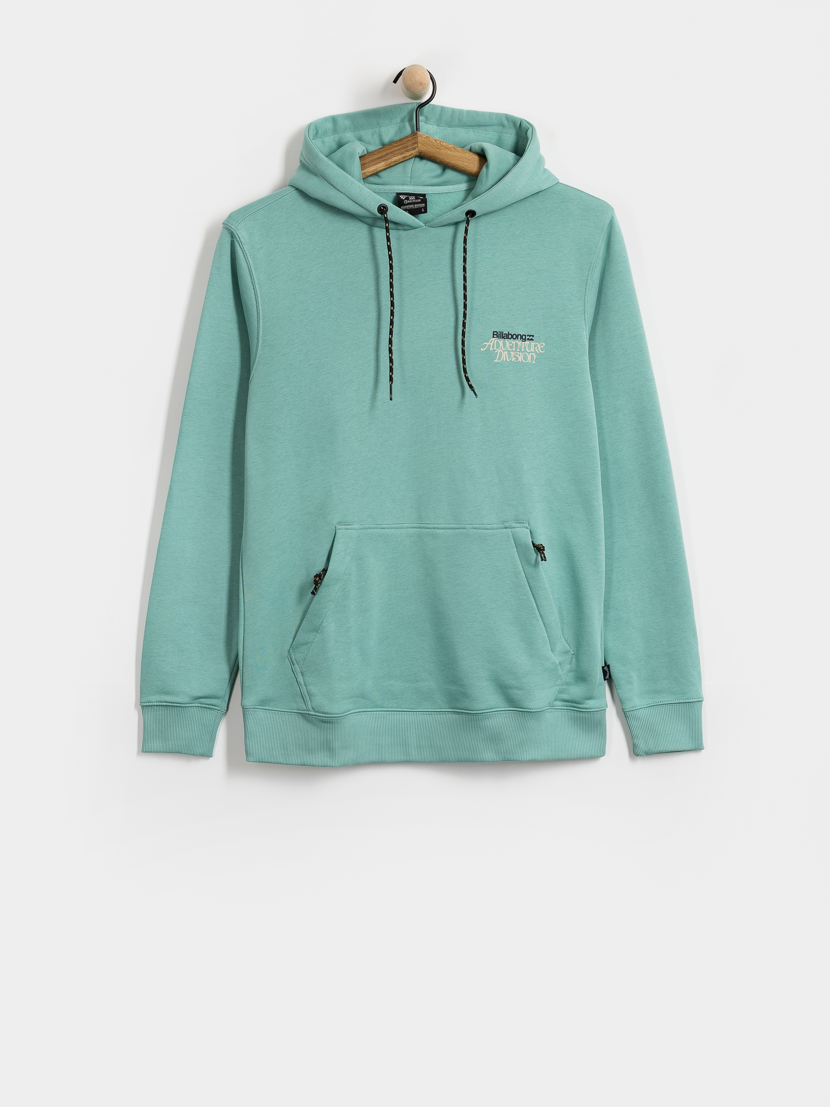 Суитшърт с качулка Billabong Compass HD (jade grey)