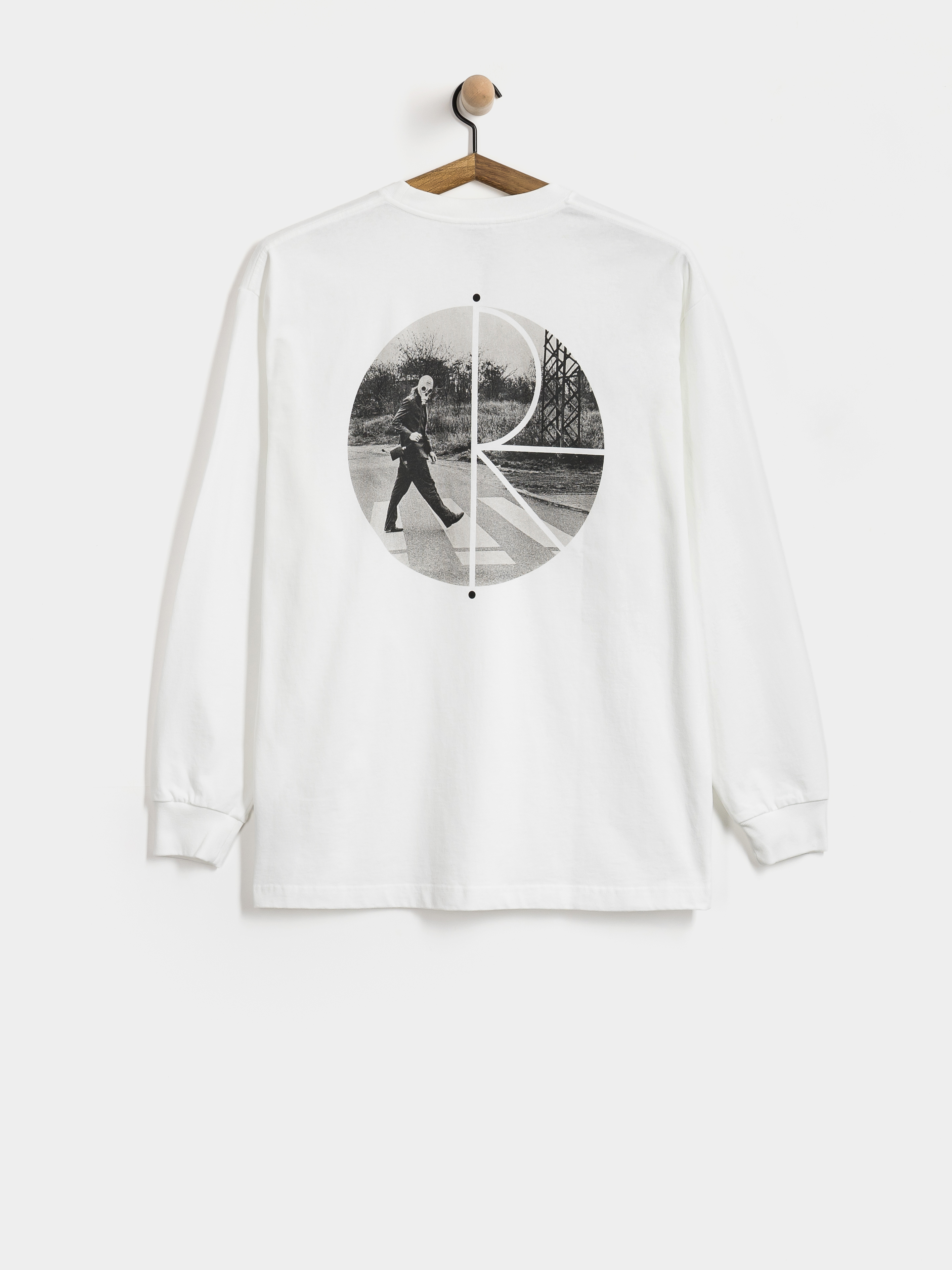 Блуза Polar Skate Fill Logo Klez Crossing (white)