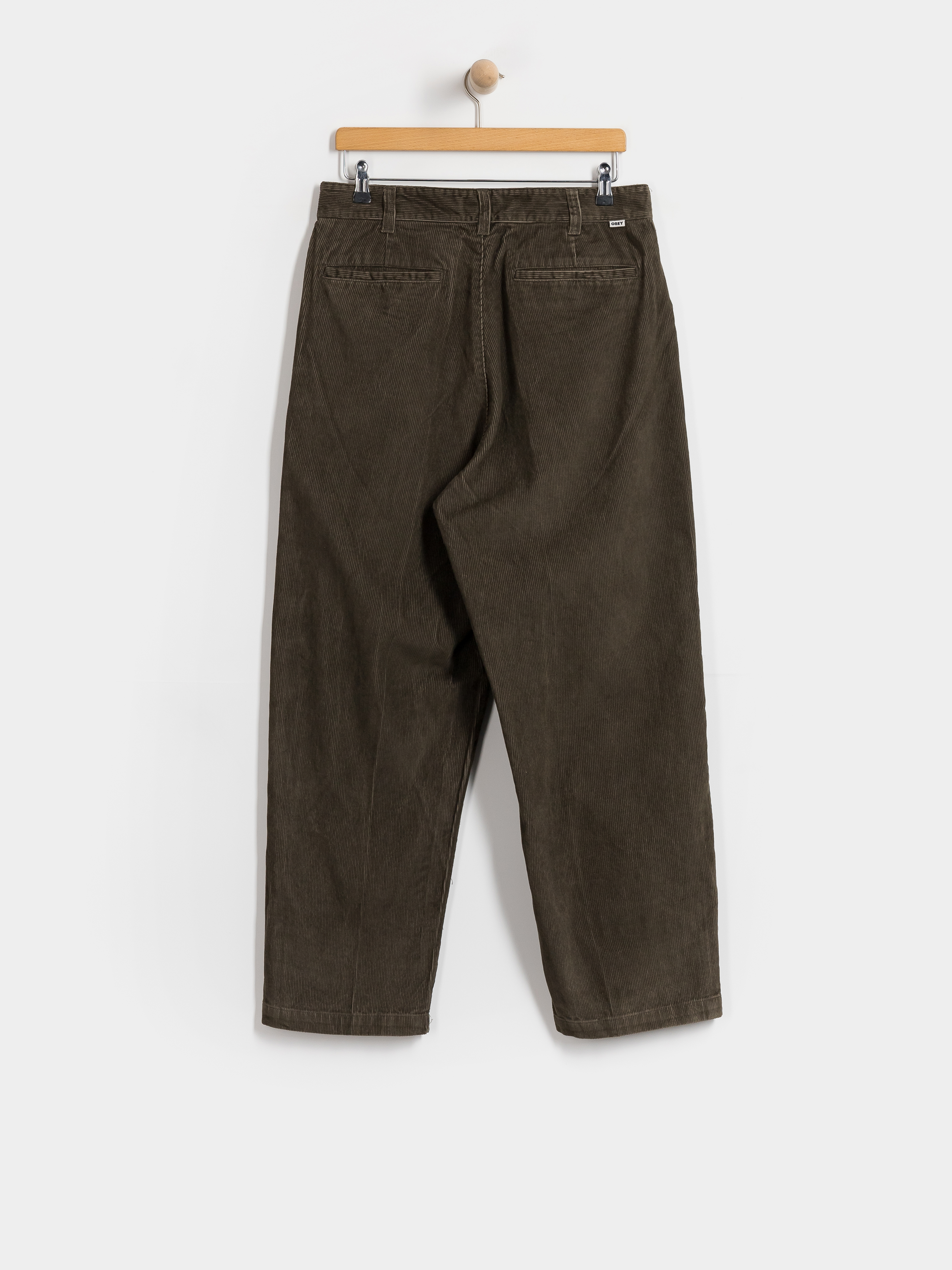 Панталони OBEY Dean Faded Wash Cord (wren faded wash)