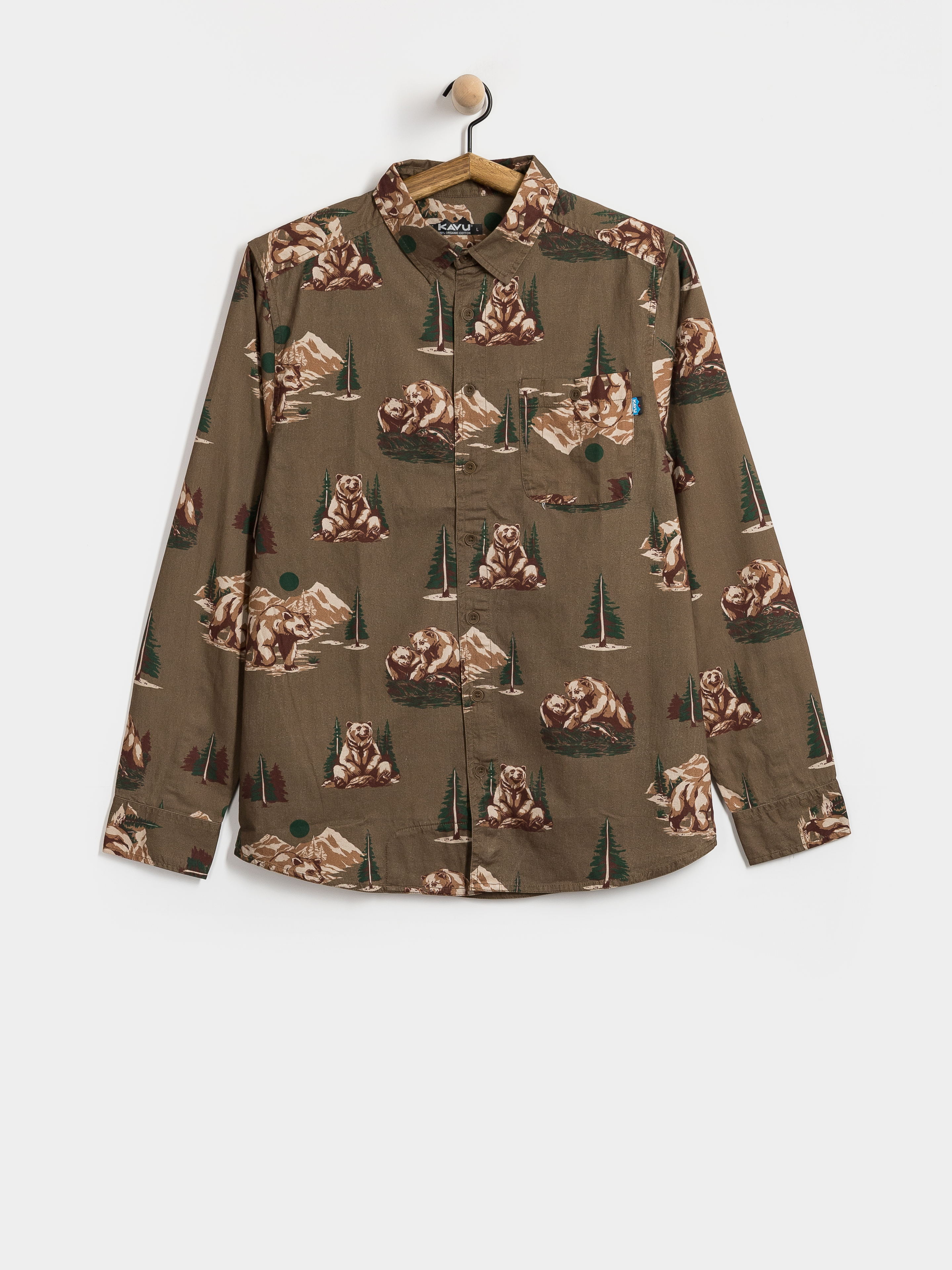 Риза Kavu Westerly (grizzly)