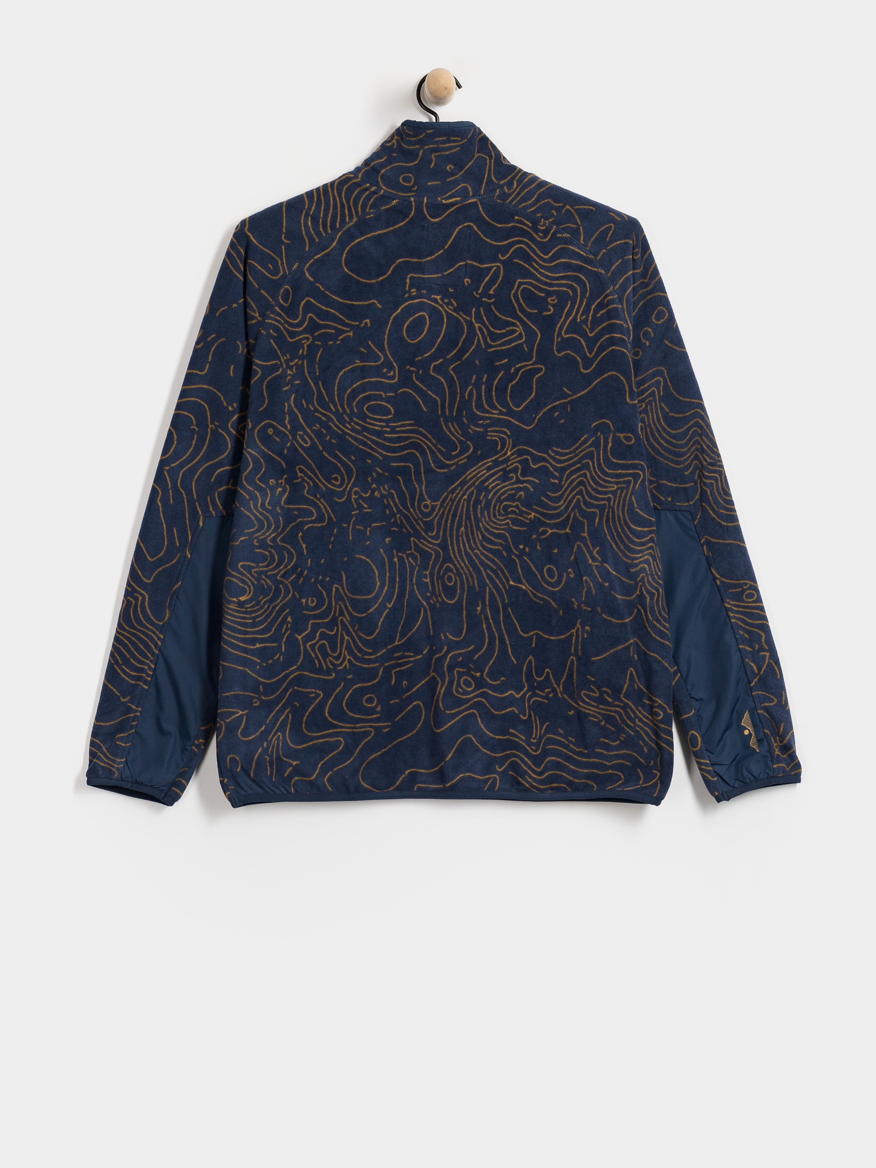Мъжки Поларени суитшърт Kavu Teannaway (blue water topo)