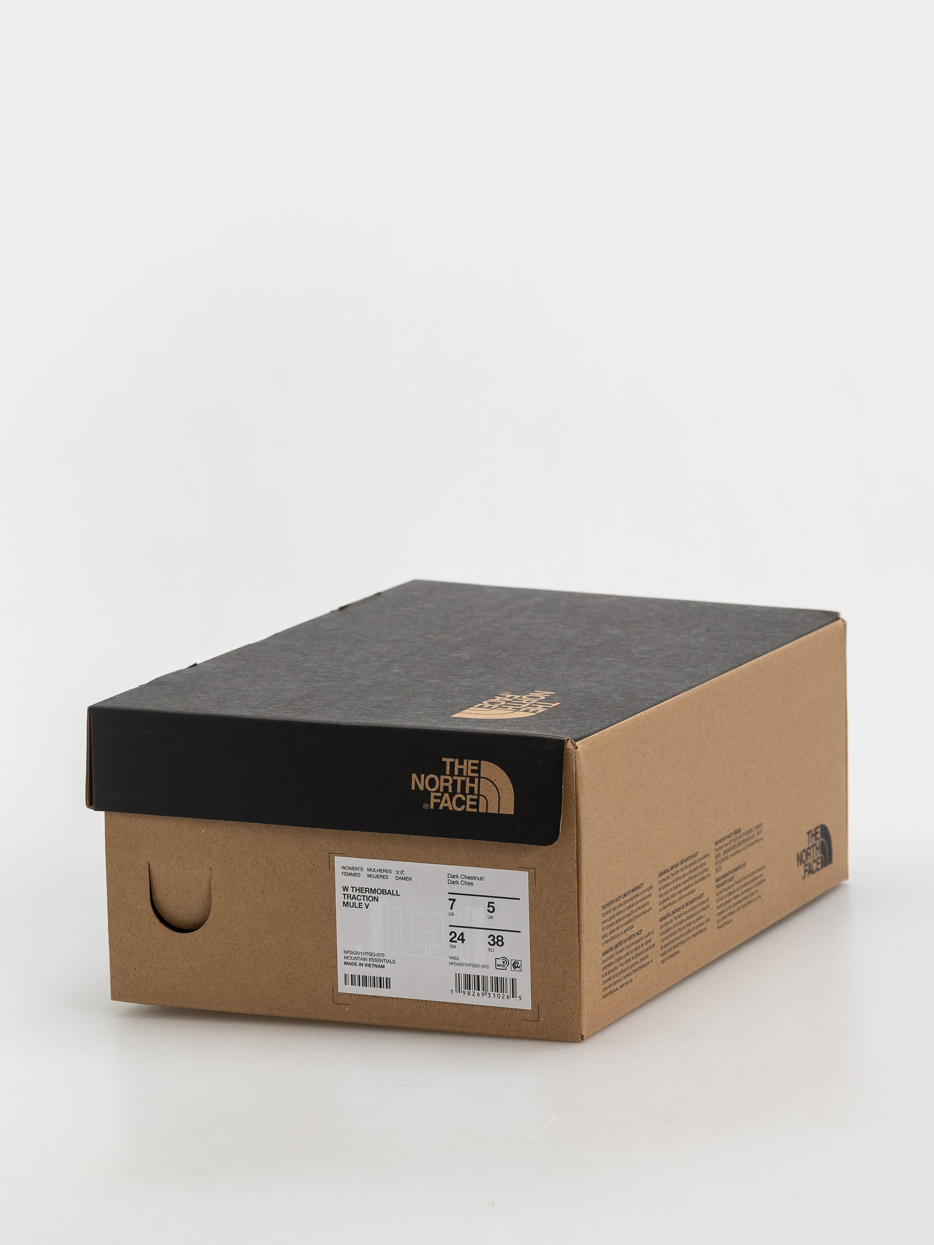 Обувки The North Face Thermoball Traction Mule V Wmn (dark chestnut/dark chestnut)