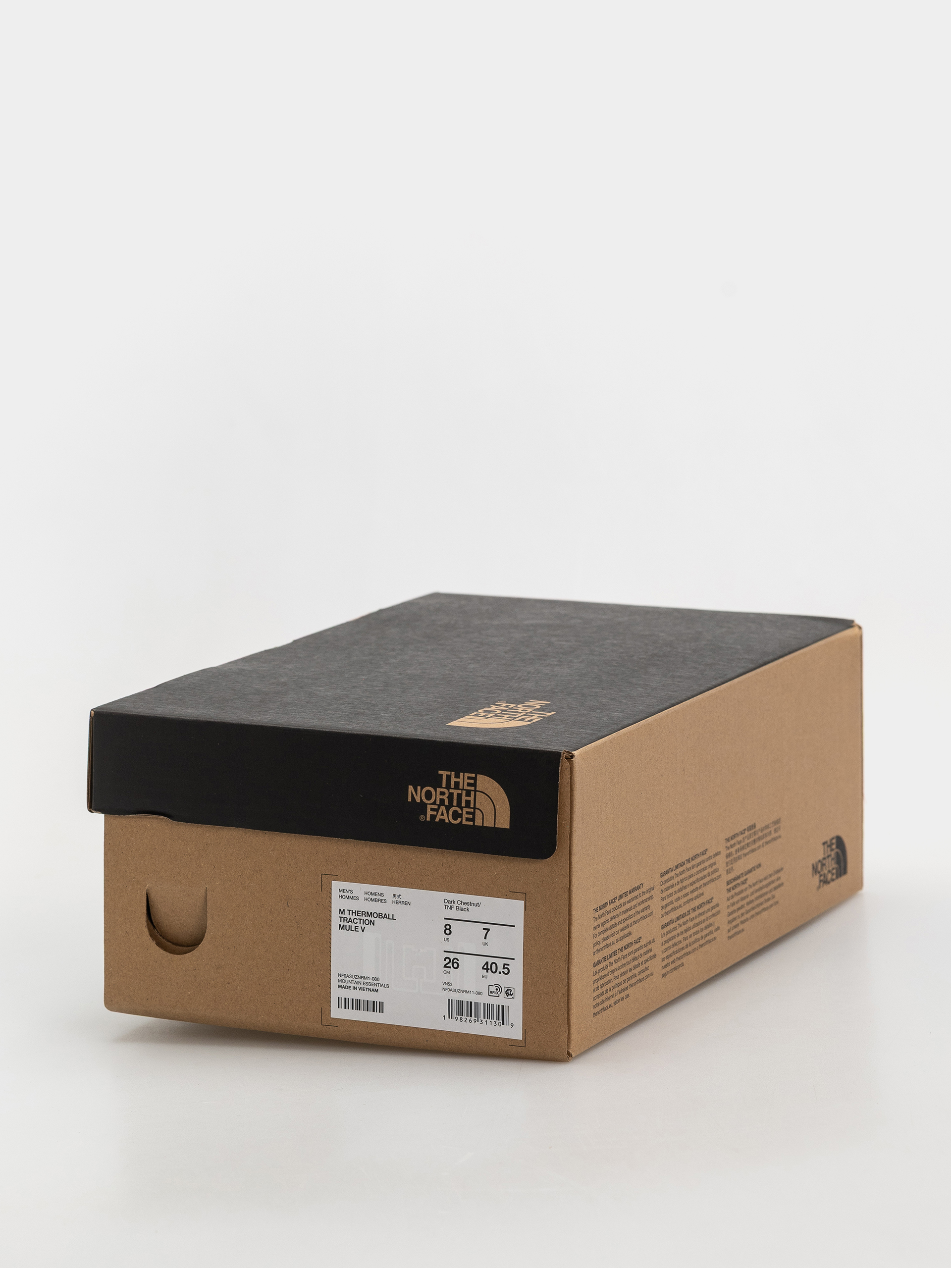 Обувки The North Face Thermoball Traction Mule V (dark chestnut/tnf black)