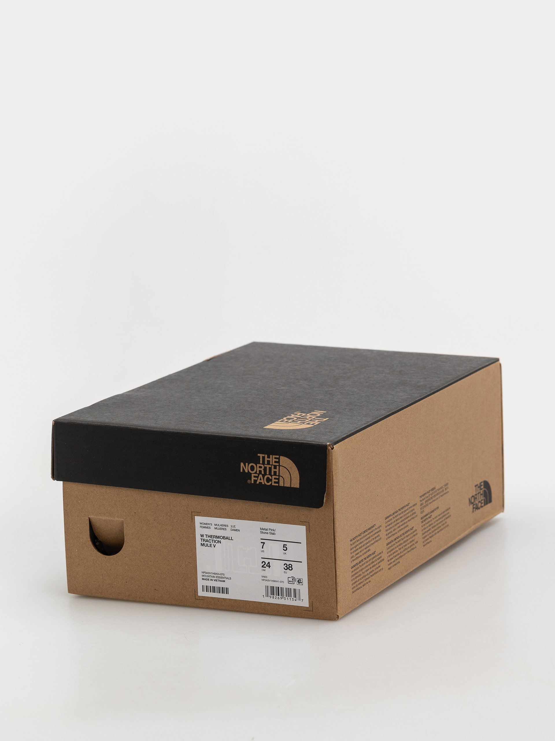 Обувки The North Face Thermoball Traction Mule V Wmn (metal pink/stone slab)