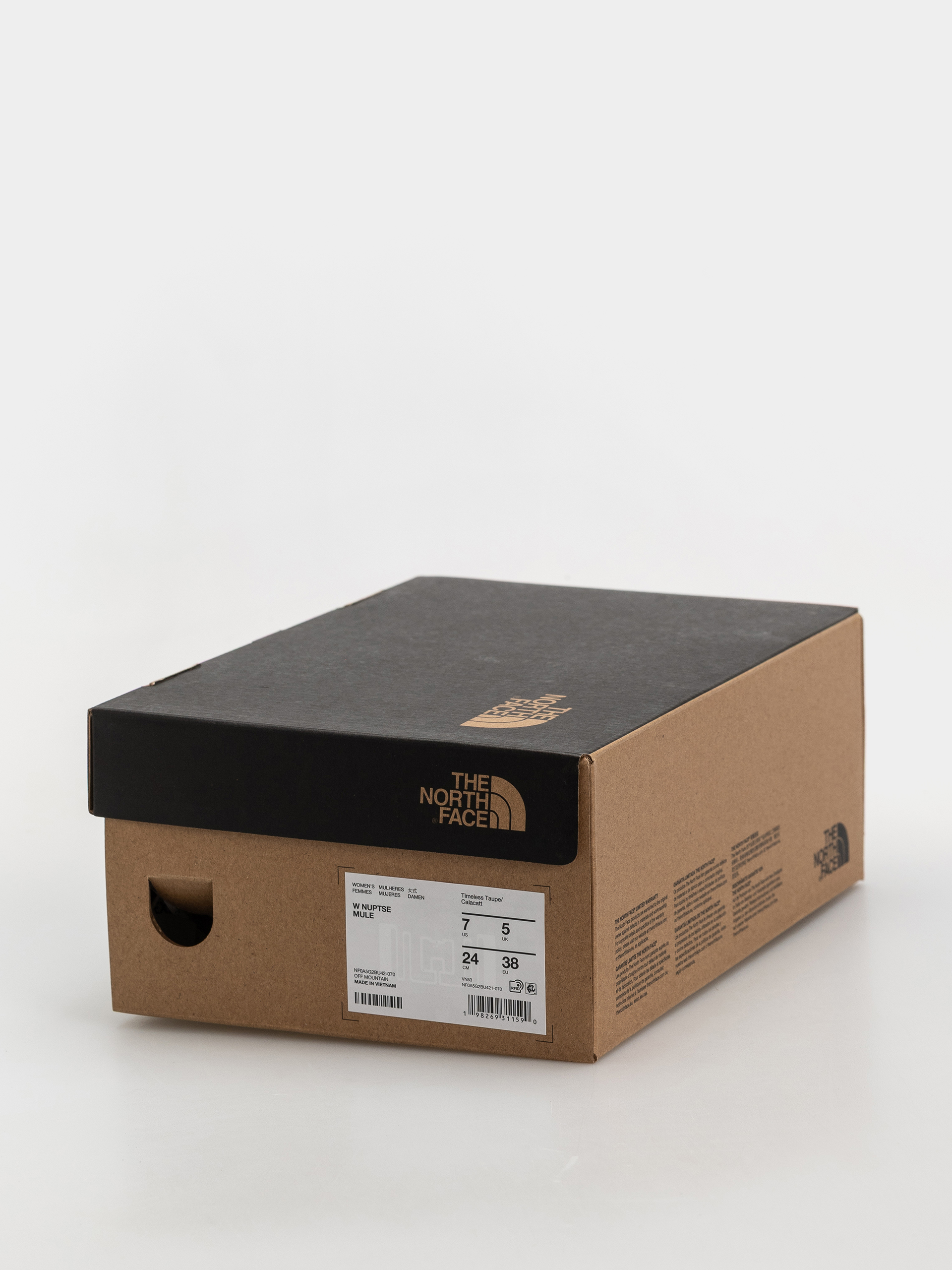 Обувки The North Face Nuptse Mule Wmn (timeless taupe/calacatt)