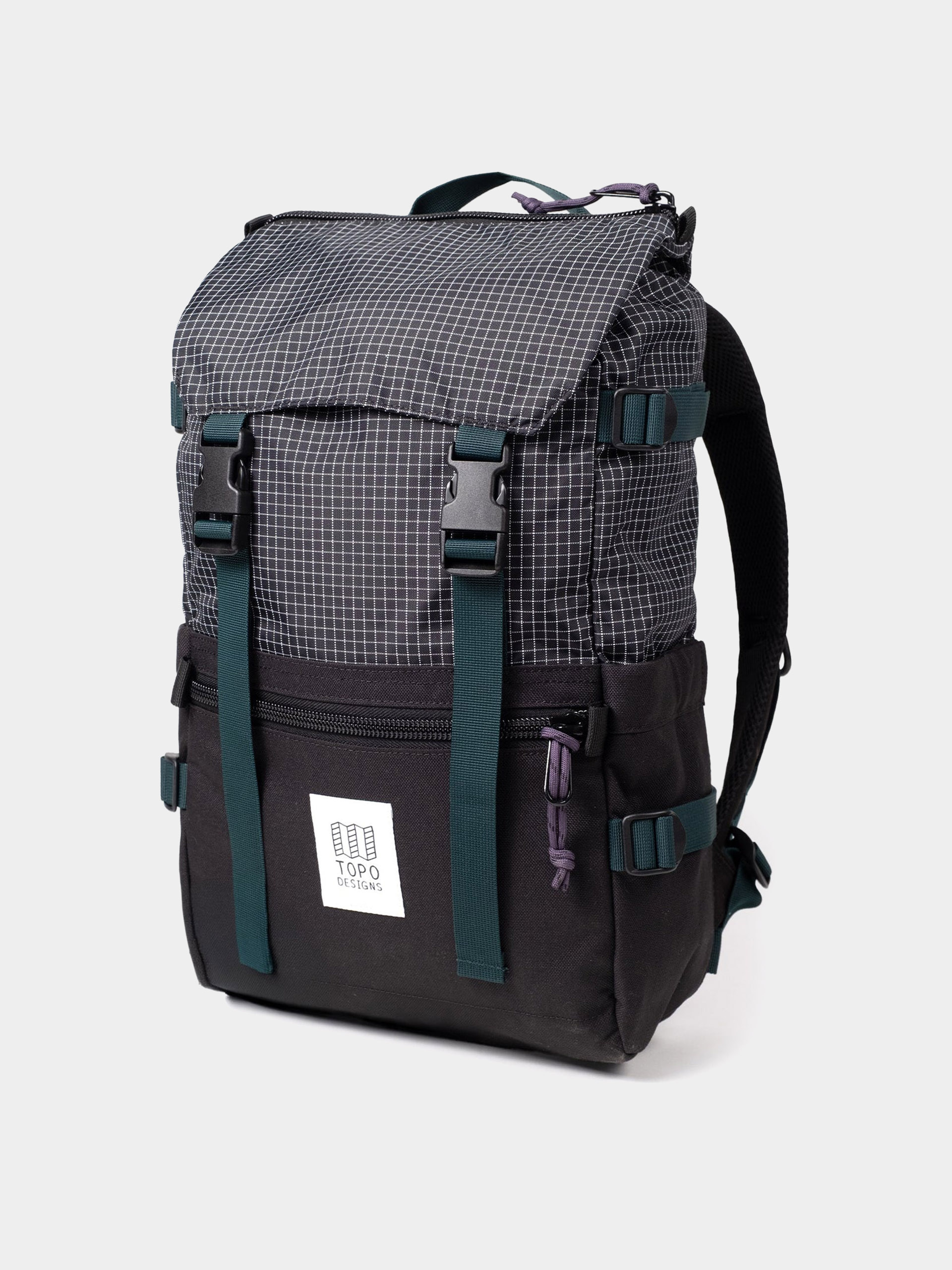 Раница Topo Designs Rover Pack Classic (black/grid)