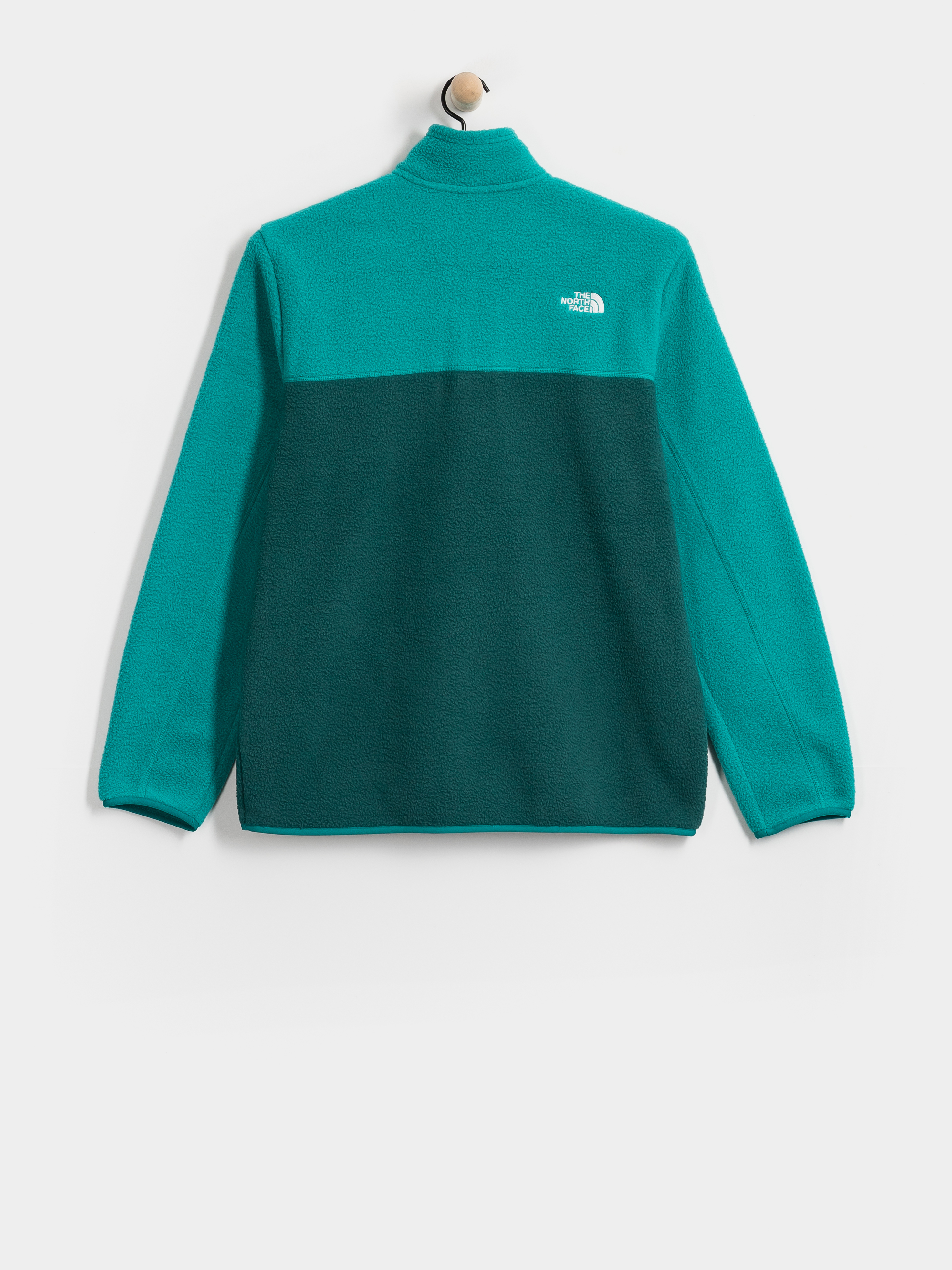 Мъжки Поларени суитшърт The North Face Yumiori 1/4 Zip (pacific teal/restorativ)