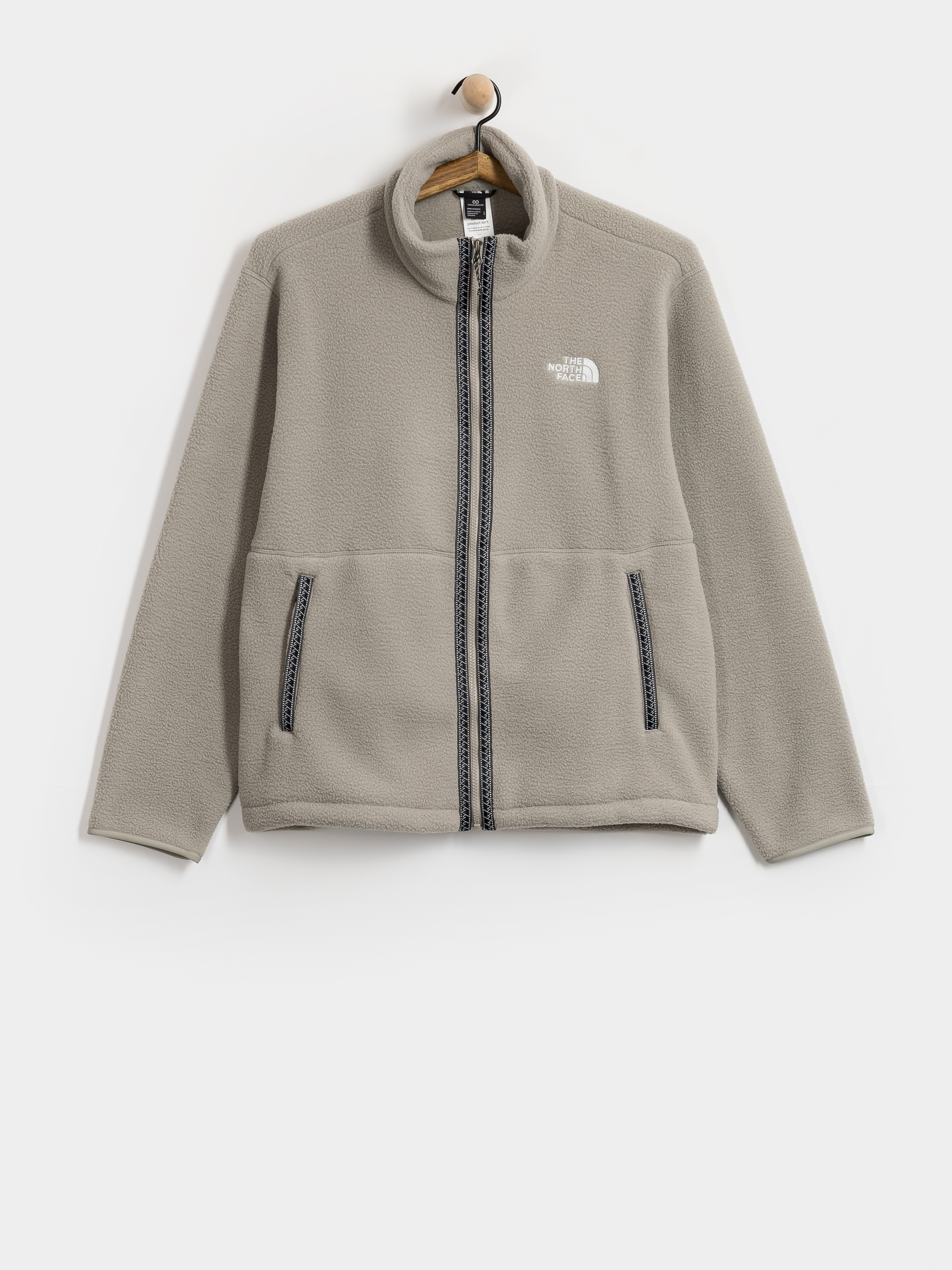 Мъжки Поларени суитшърт The North Face Fleeski (stone slab)