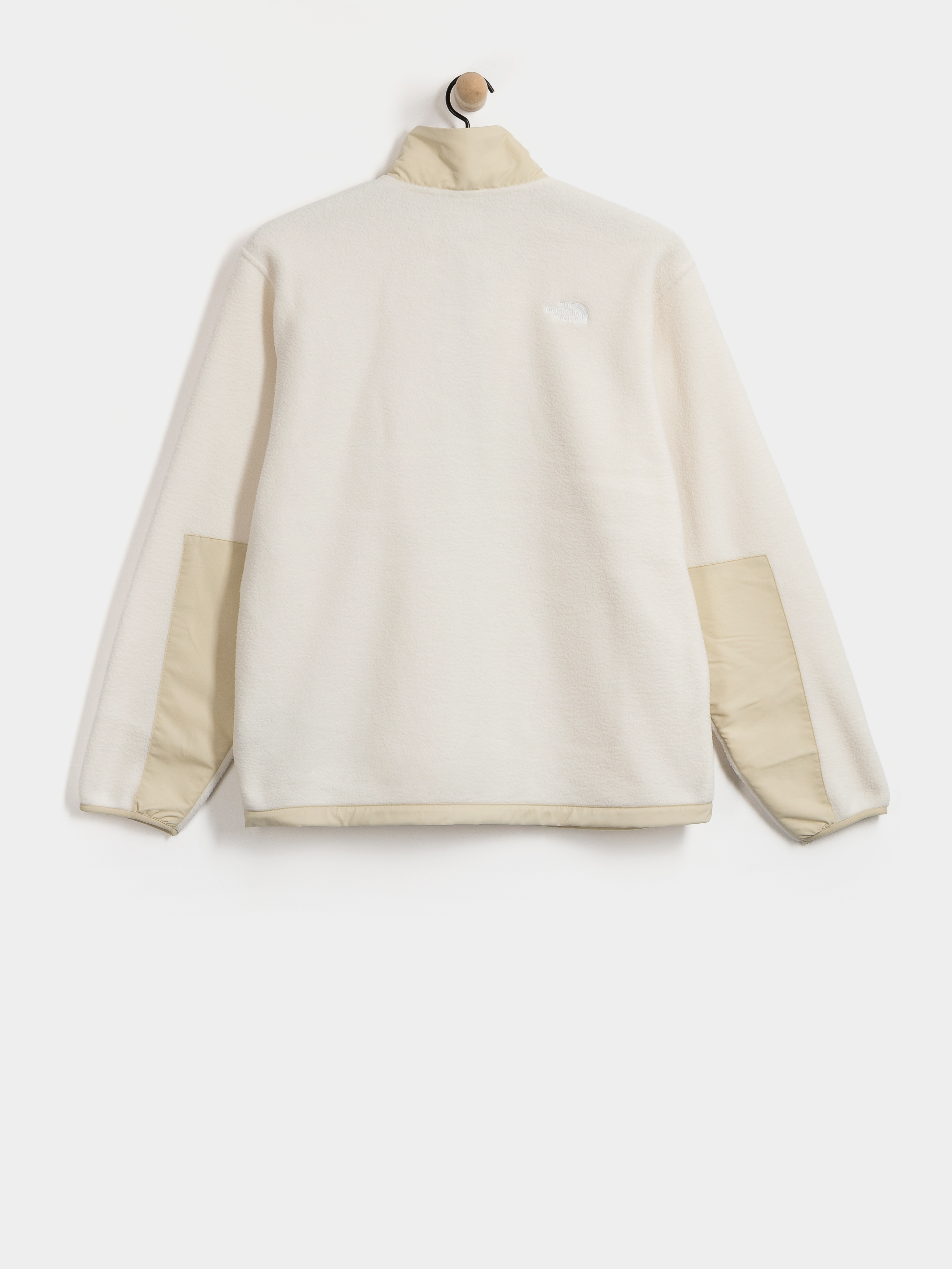 Мъжки Поларени суитшърт The North Face Yumiori Off Peak (white dune/desert stone)