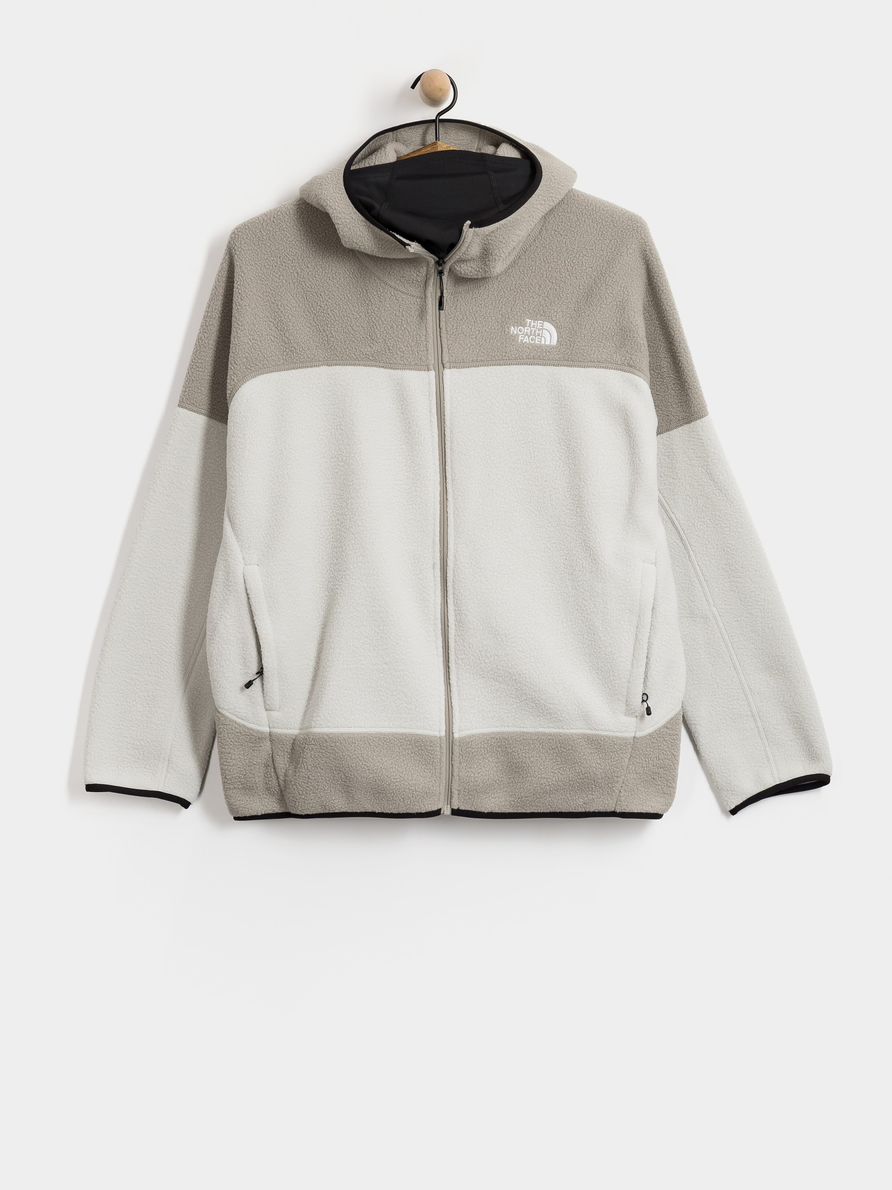 Суитшърт The North Face Nse Full Zip Mask Fleece (cumulus cloud/stone sla)