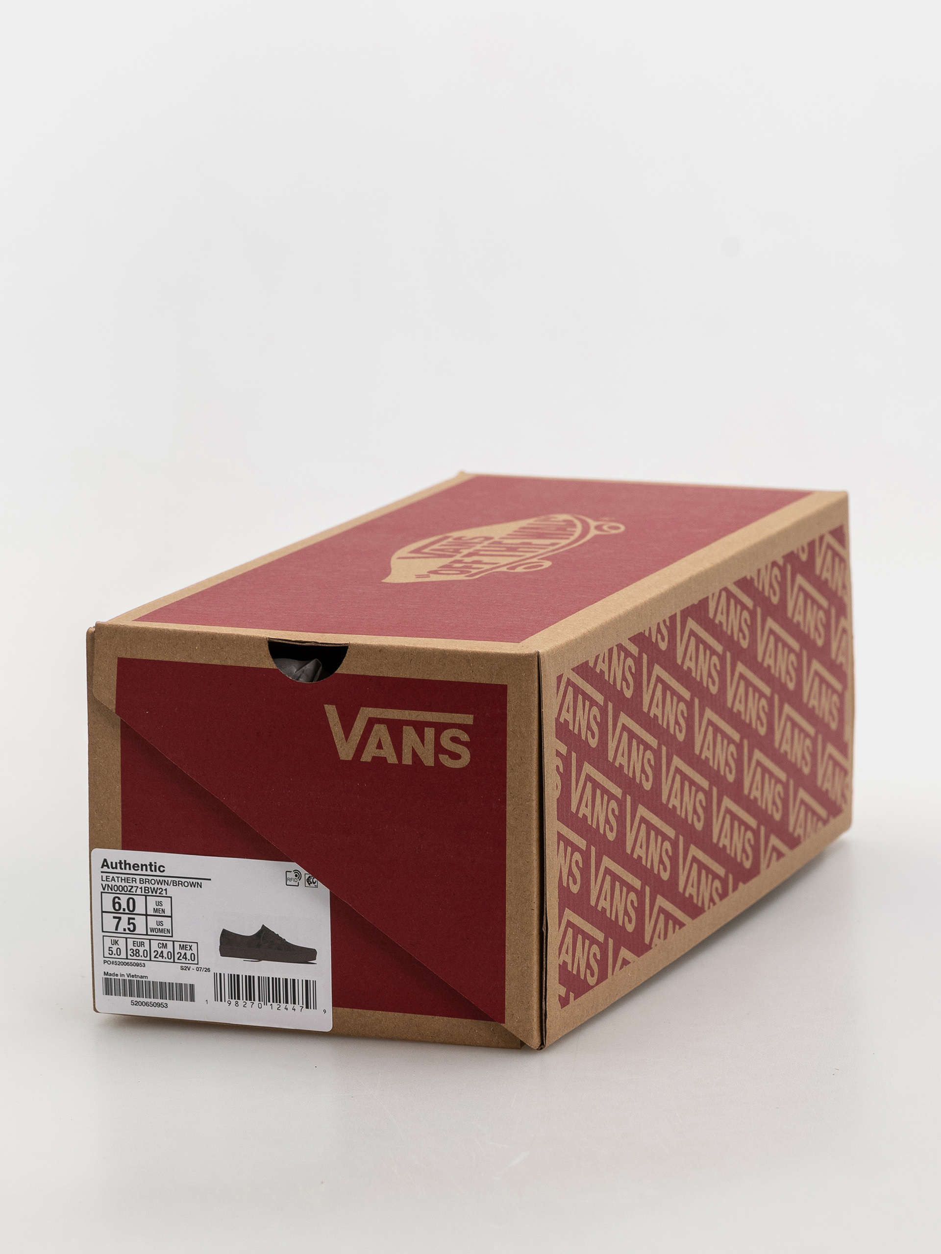 Обувки Vans Authentic (brown/brown)