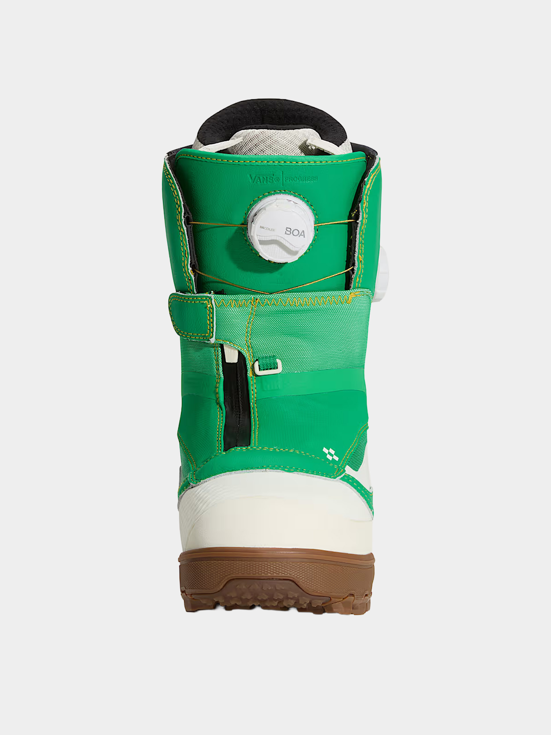 Дамско Сноуборд обувки Vans The Progress (green/yellow)