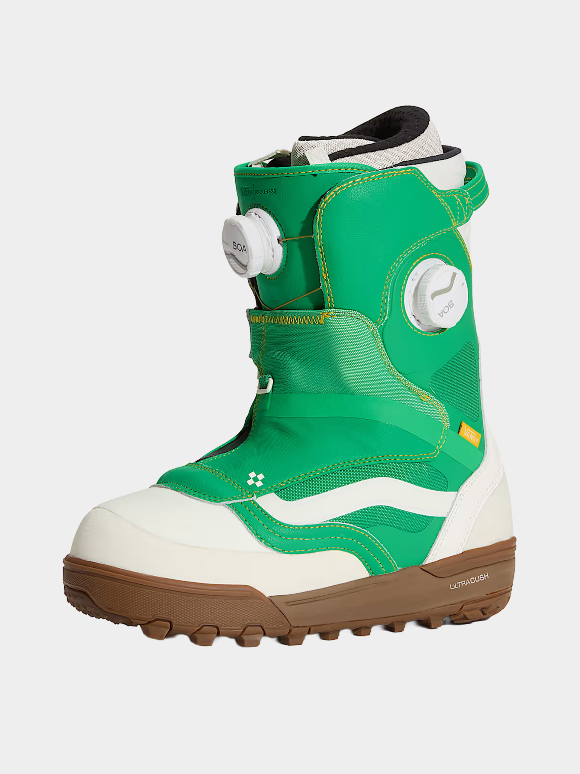 Дамско Сноуборд обувки Vans The Progress (green/yellow)