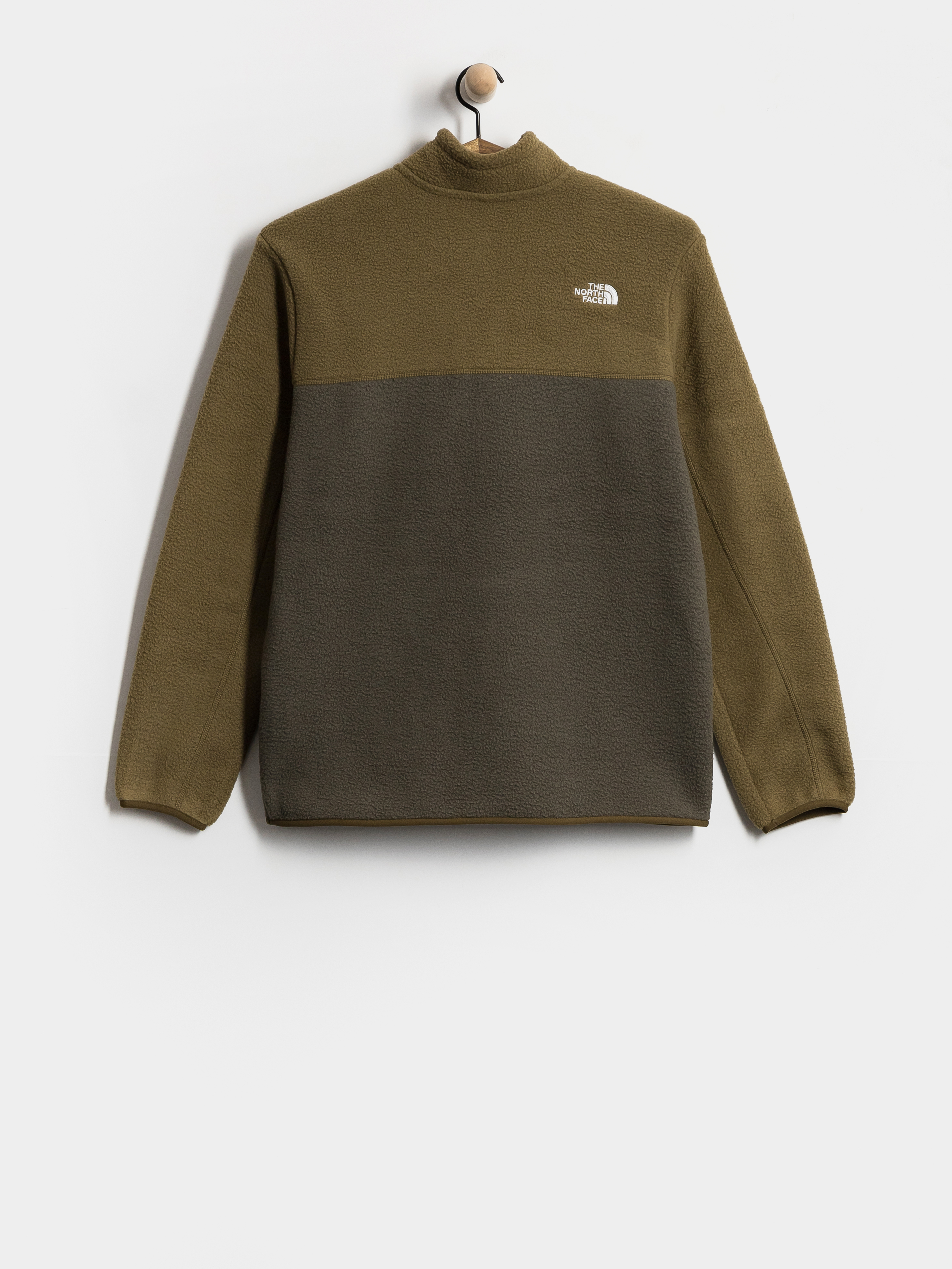 Мъжки Поларени суитшърт The North Face Yumiori 1/4 Zip (new taupe green/caraway)
