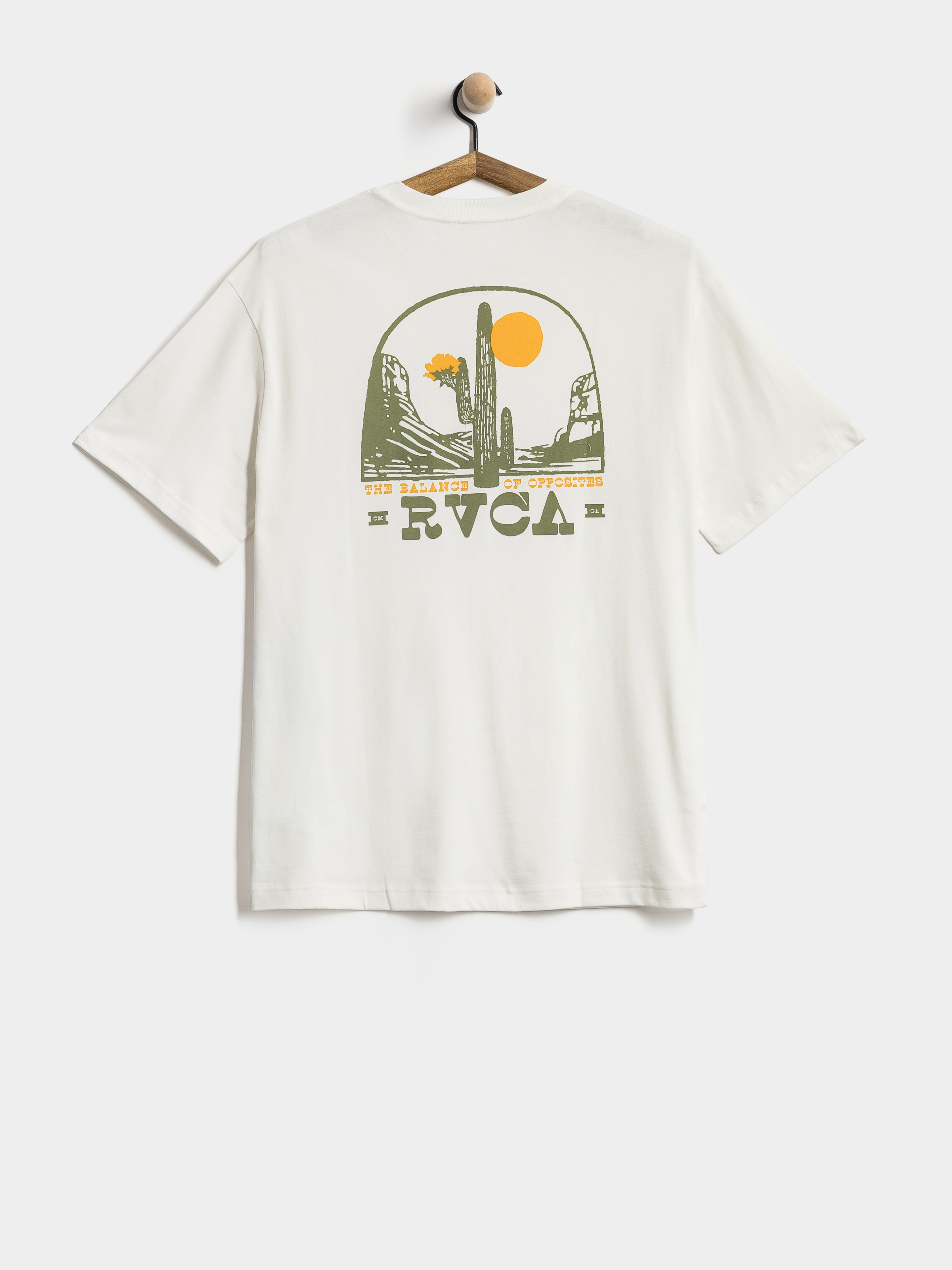 Тениска RVCA Saguaro Canyon (antique white)