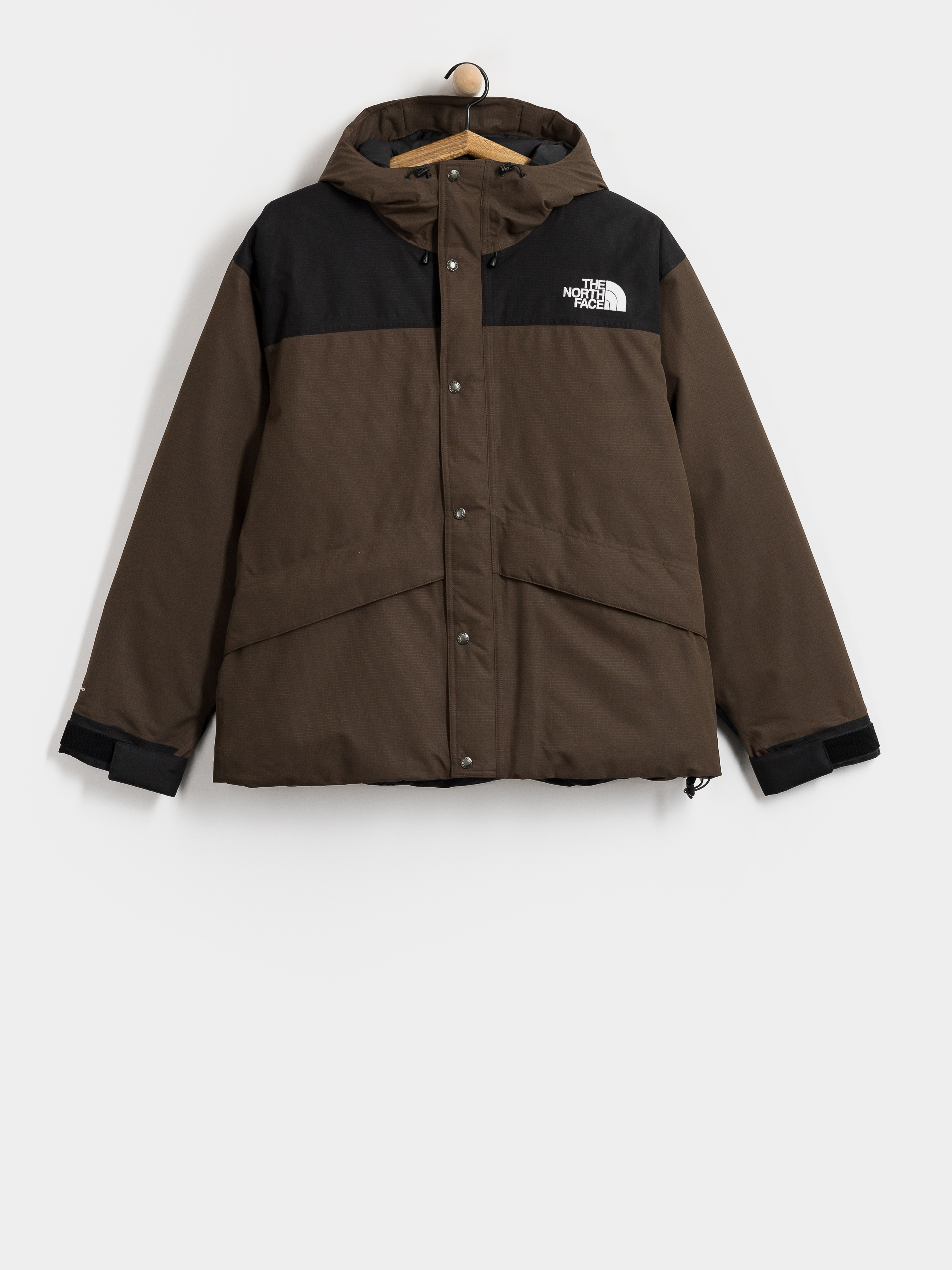 Яке The North Face Mountain Down (dark chestnut/tnf black)