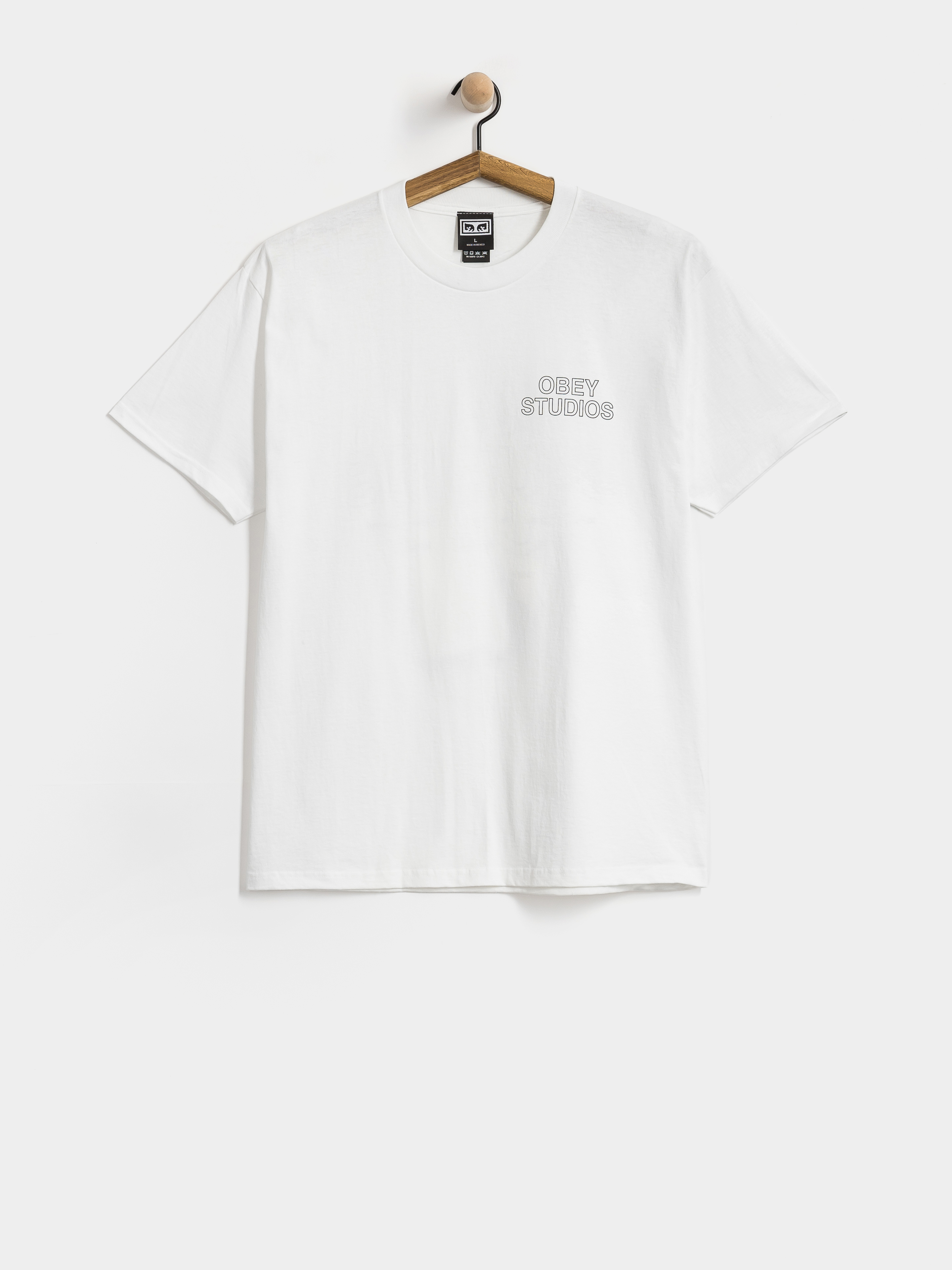 Тениска OBEY Spectrum (white)
