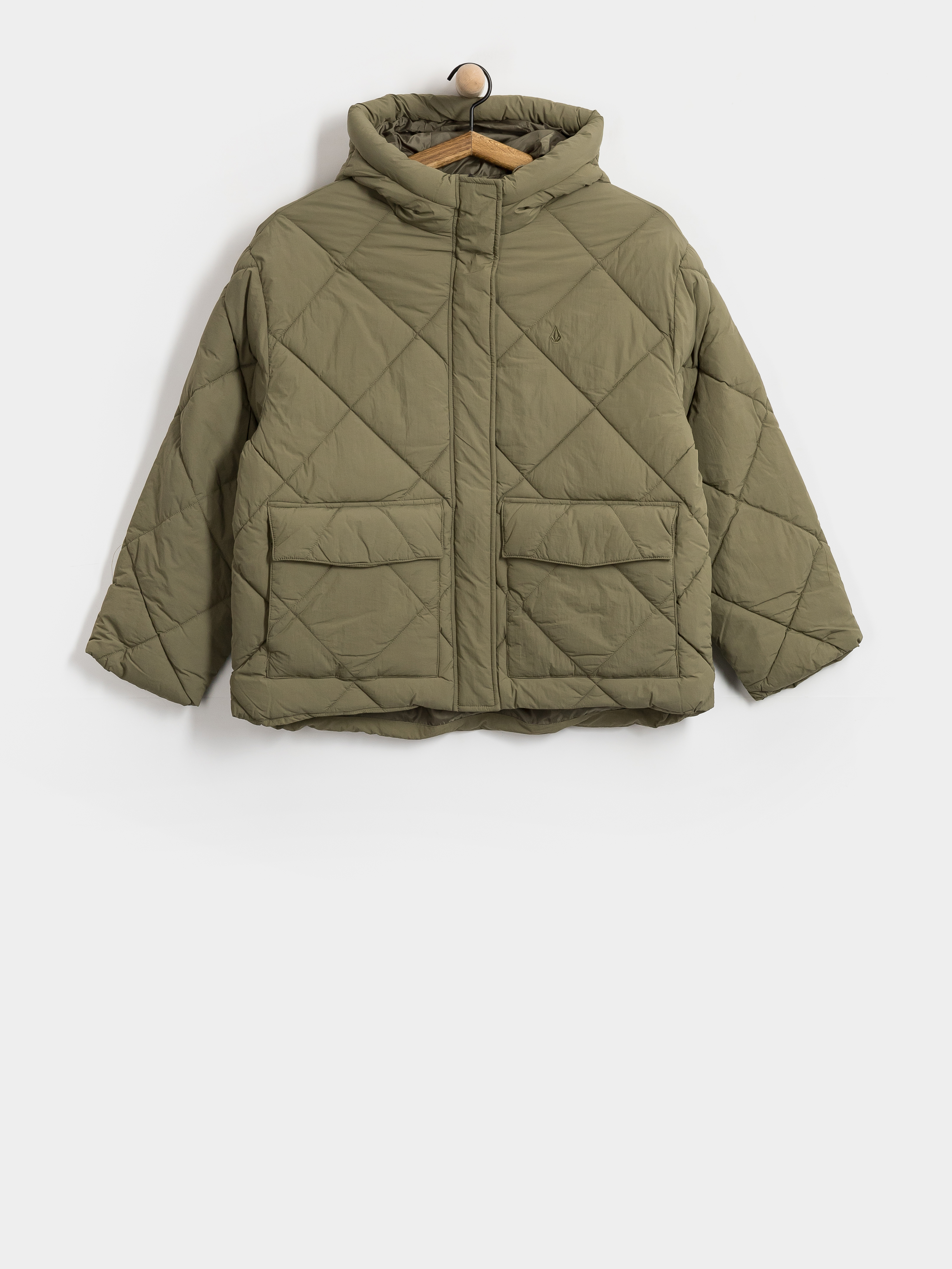 u042fu043au0435 Volcom Out Of Boxy Puff Wmn (wintermoss)