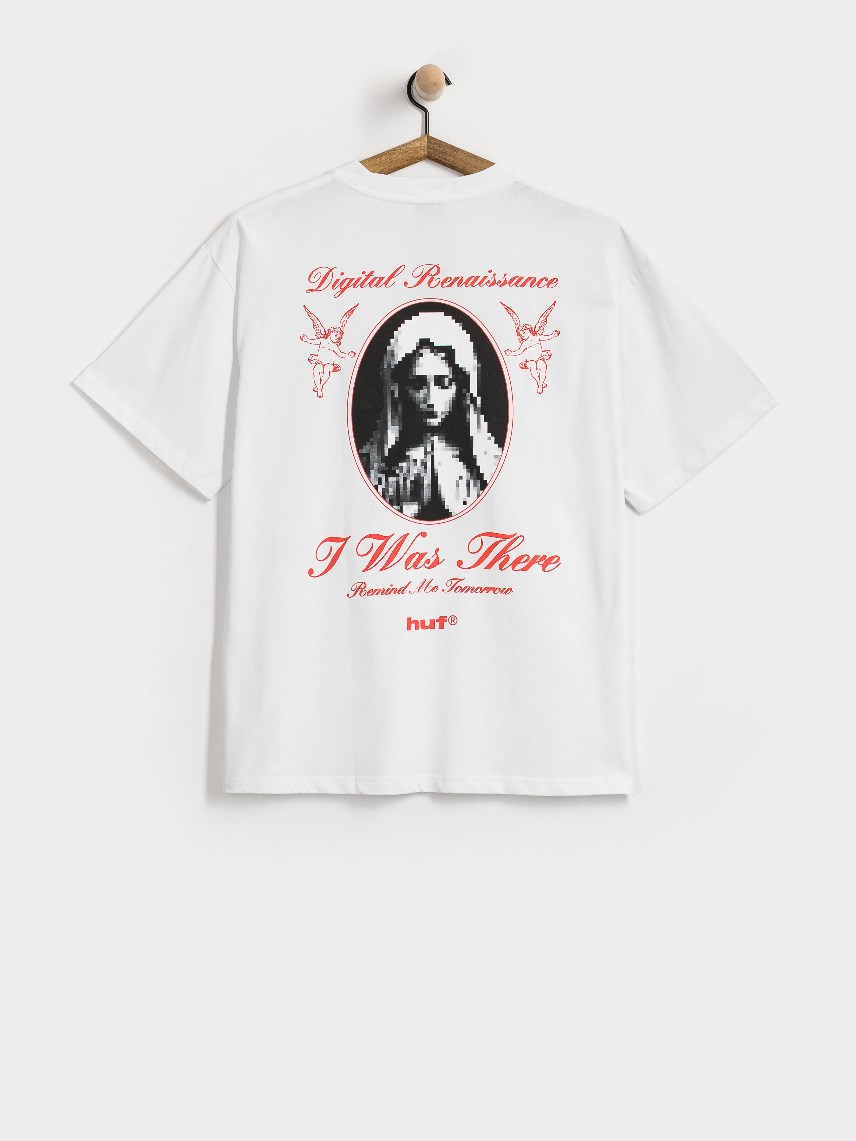 Тениска HUF Digital Renaissance (white)