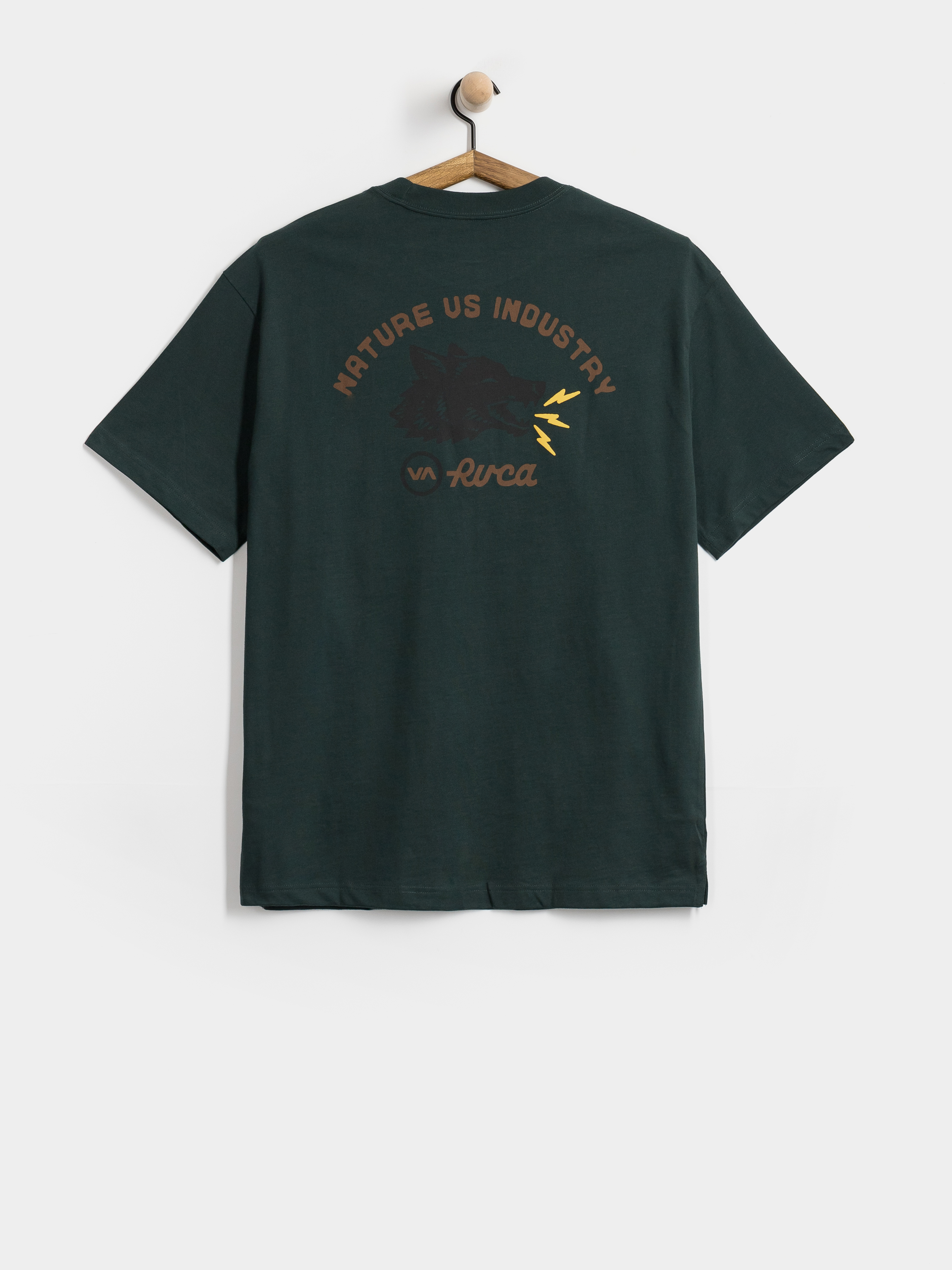 Тениска RVCA Steadfast (hunter green)