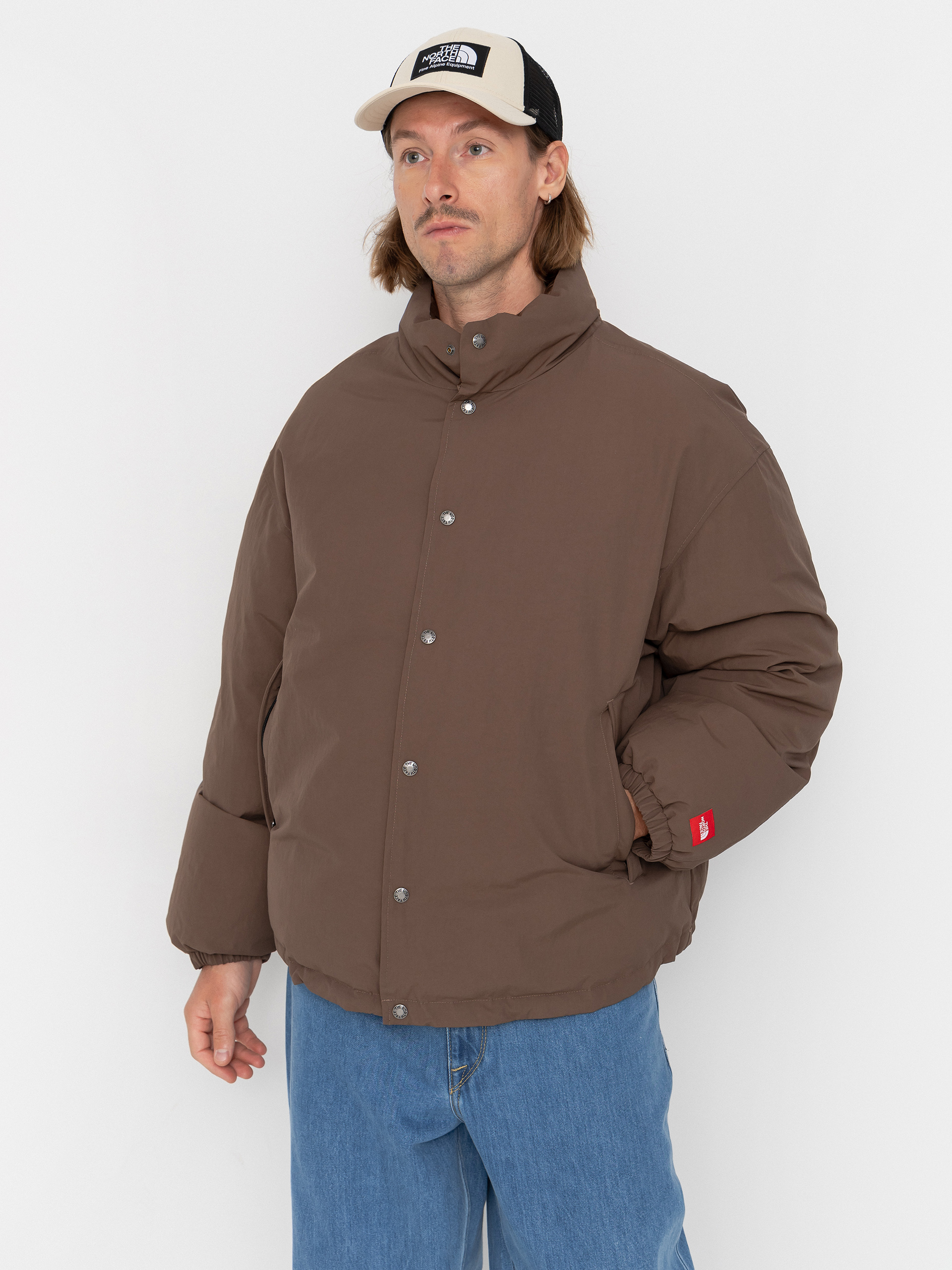 u042fu043au0435 The North Face Red Box Down (smokey brown)