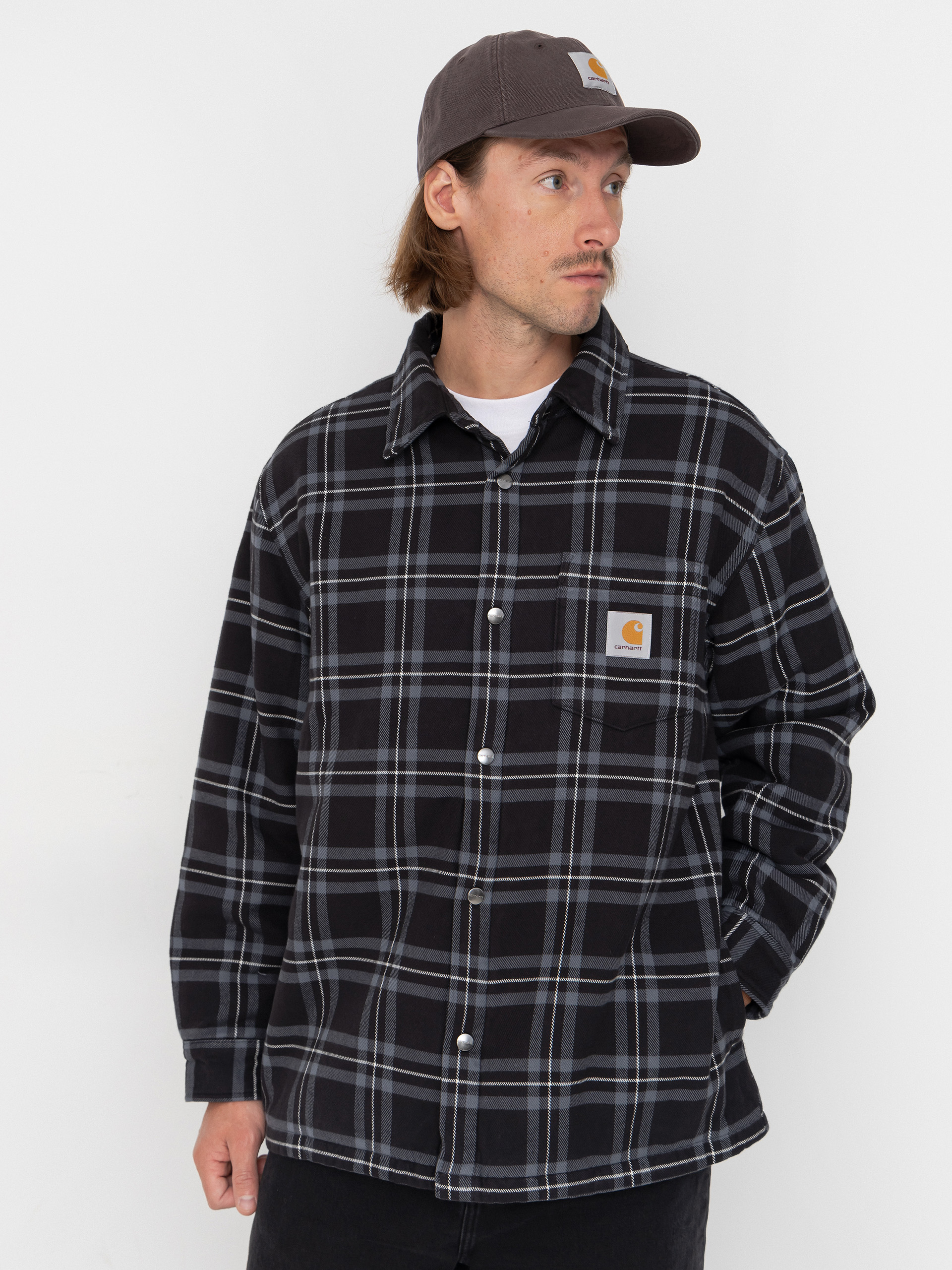 Яке Carhartt WIP Baird (baird check black)