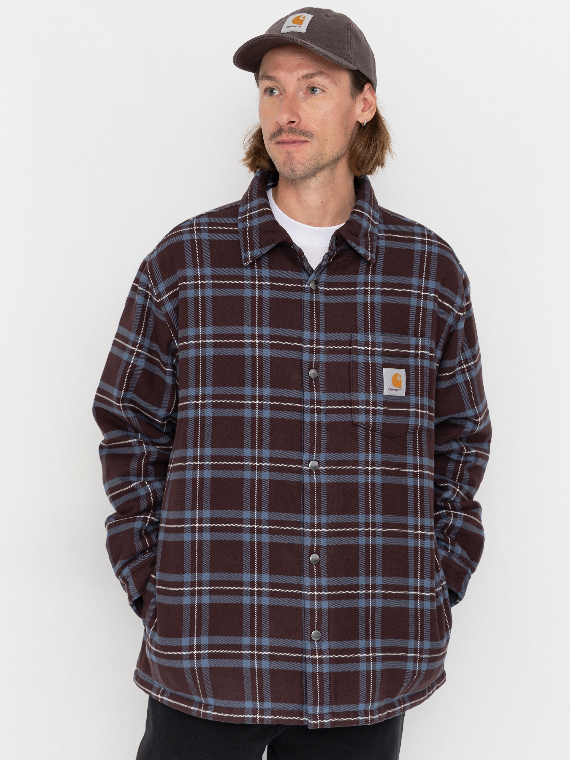 Яке Carhartt WIP Baird (baird check palisander)