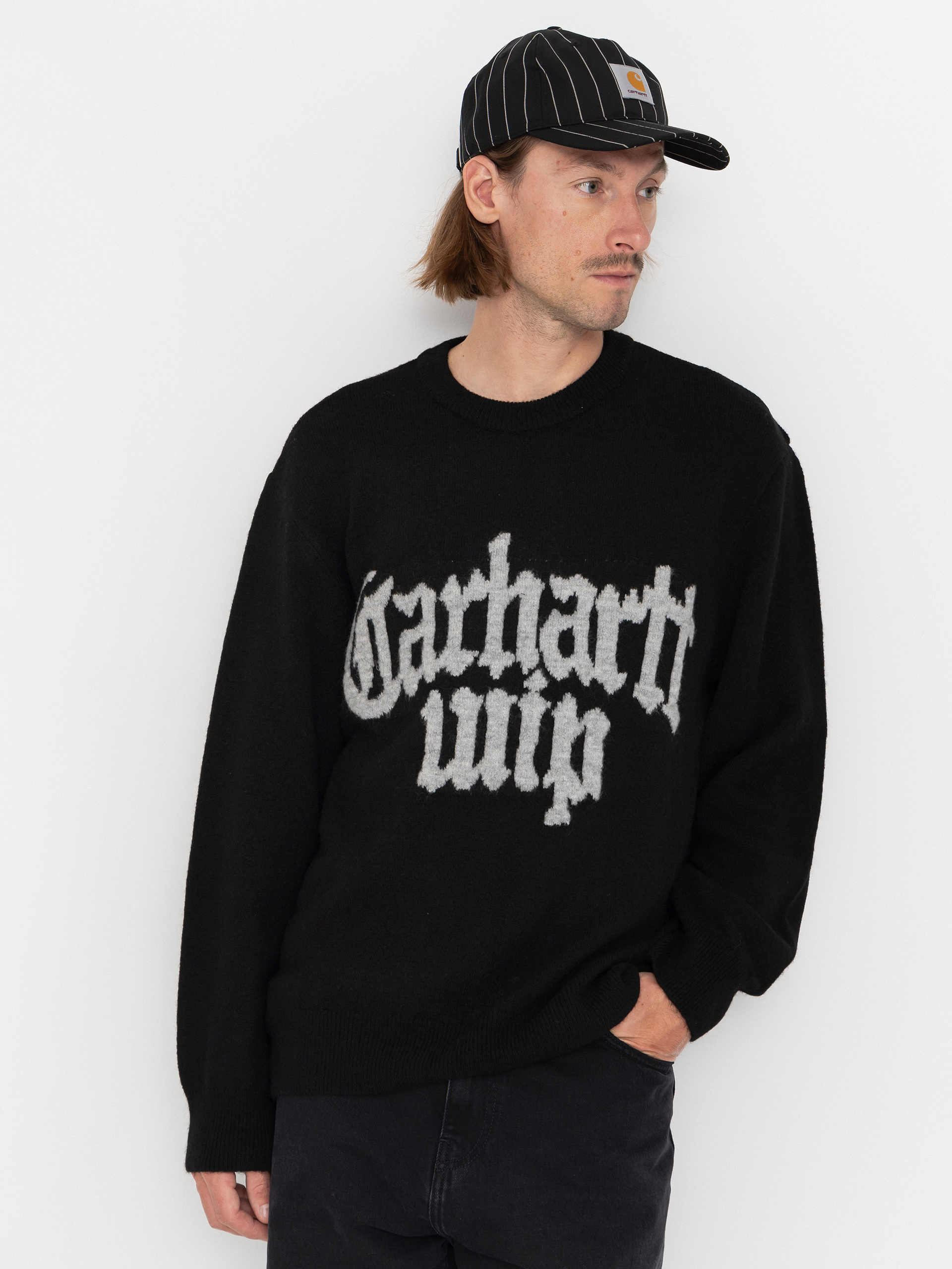 Пуловер Carhartt WIP Blackletter (black)