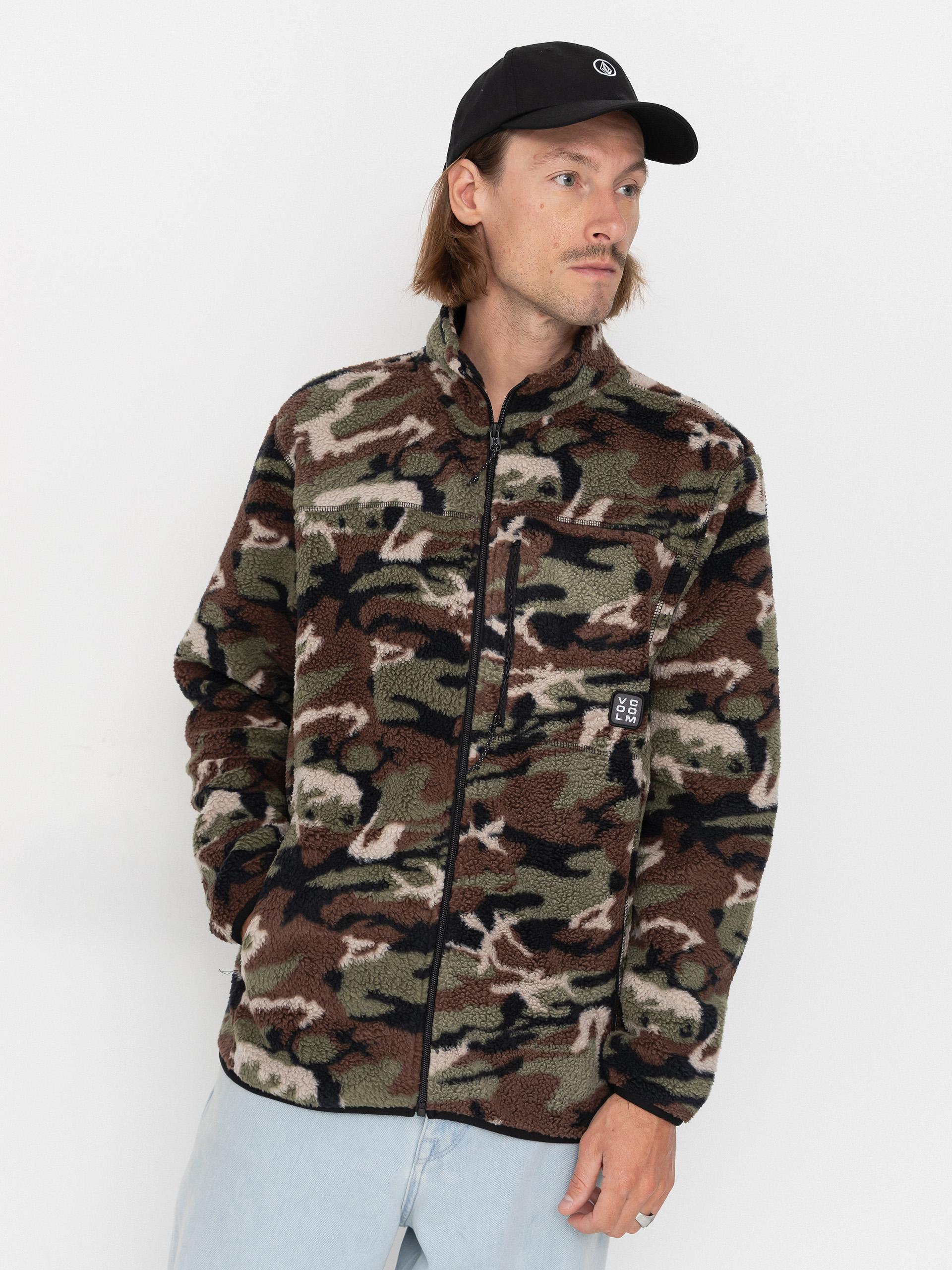 Суитшърт Volcom Nelson Sherpa Full Zip