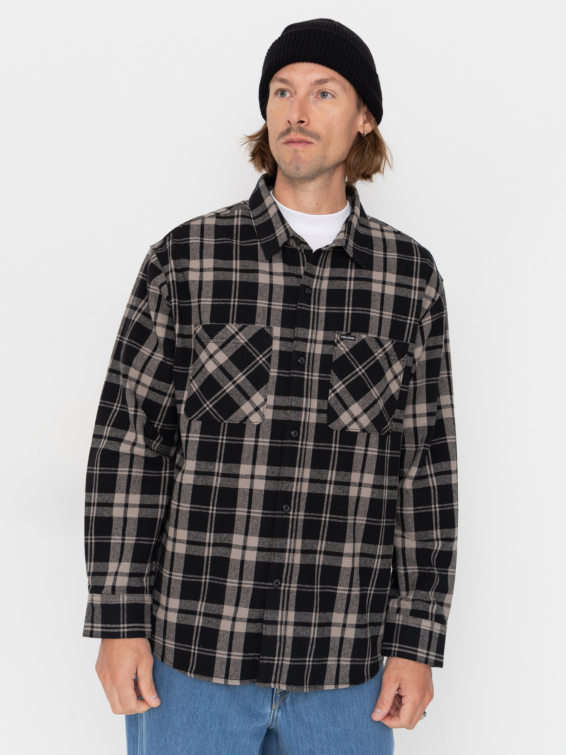 Риза Volcom Hunkstone Ls (moonbeam)