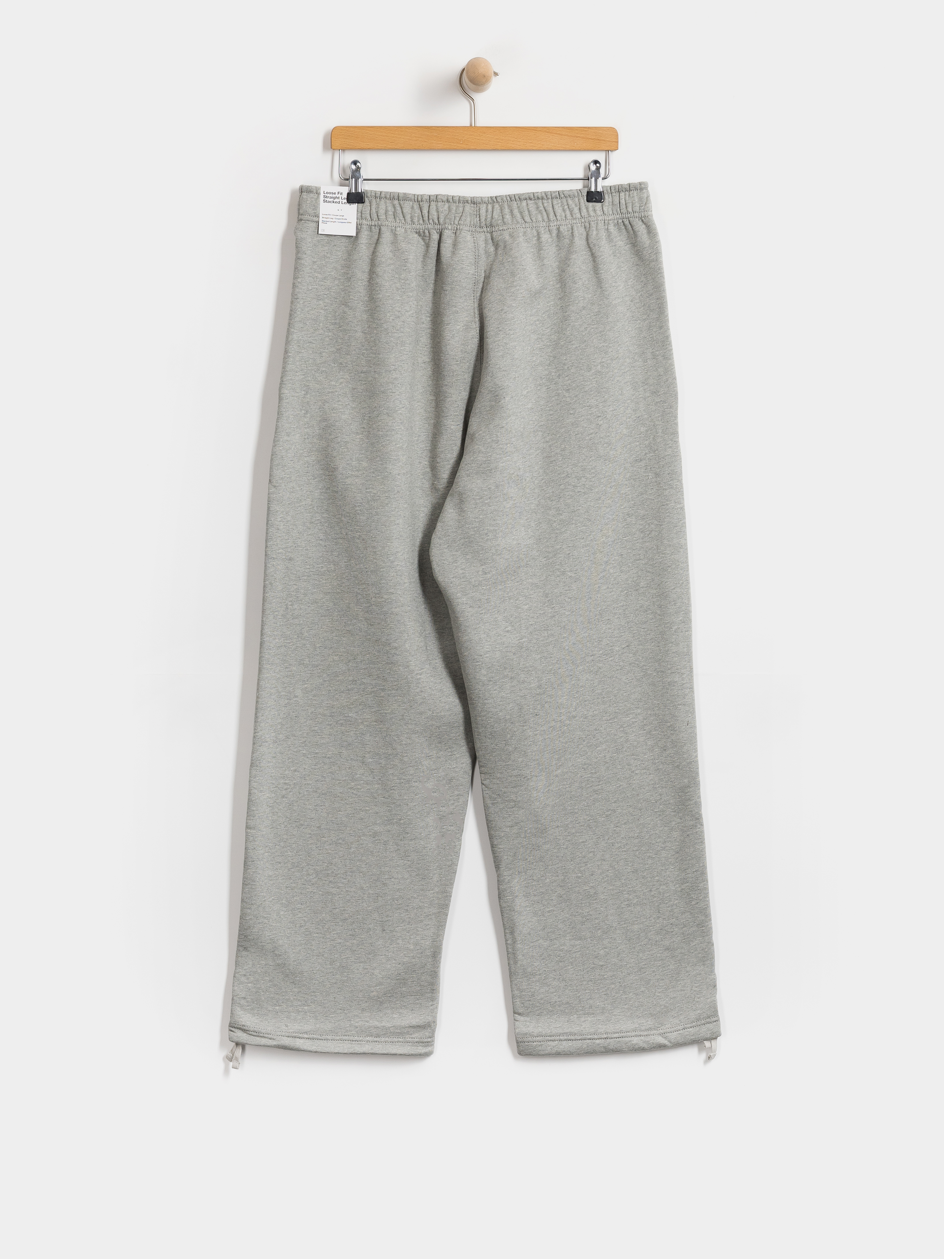 Панталони Nike SB Solo Swoosh Loose (dk grey heather/lt smoke grey/white)