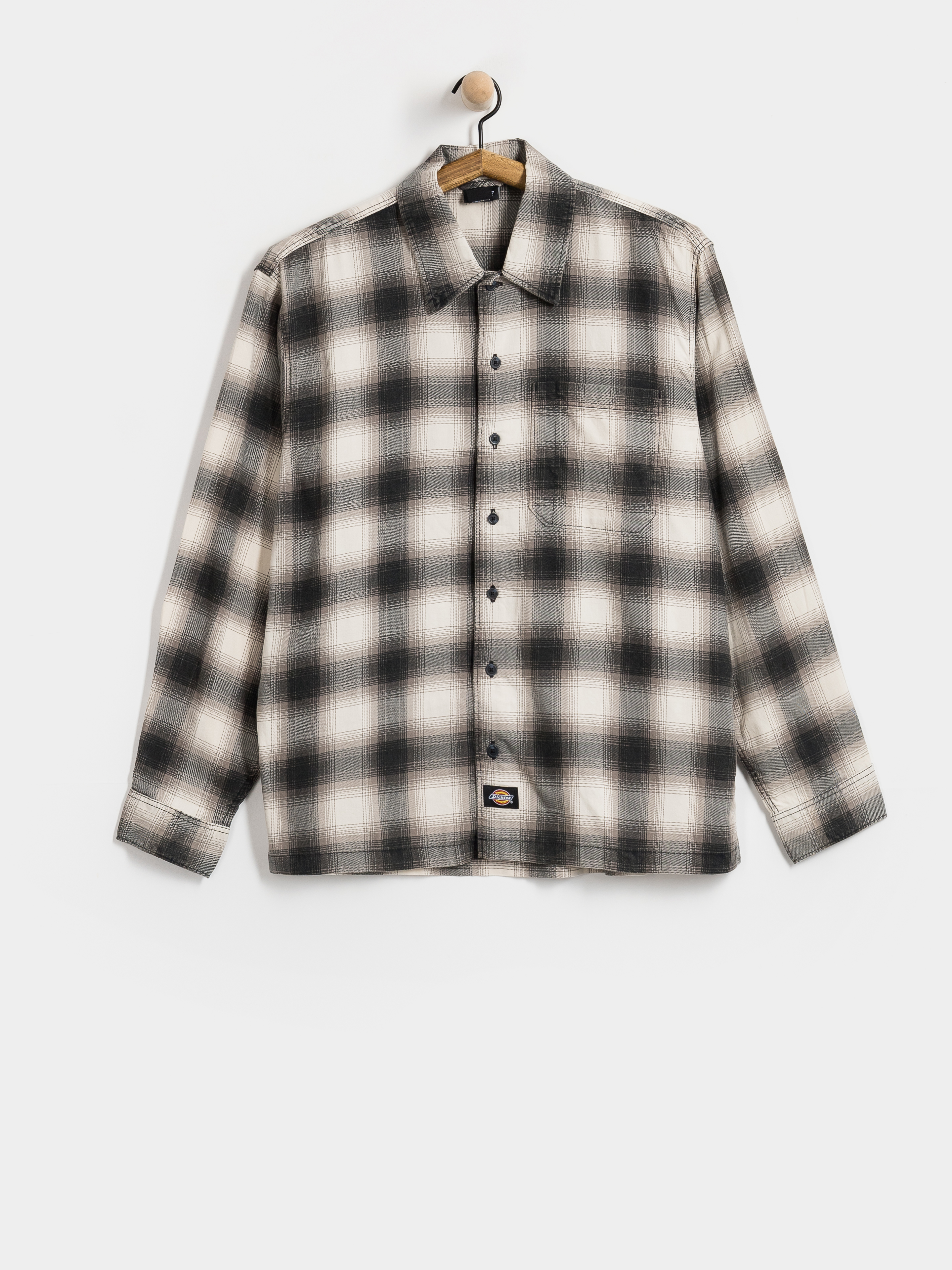 u0420u0438u0437u0430 Dickies Gulfport Flannel (black)