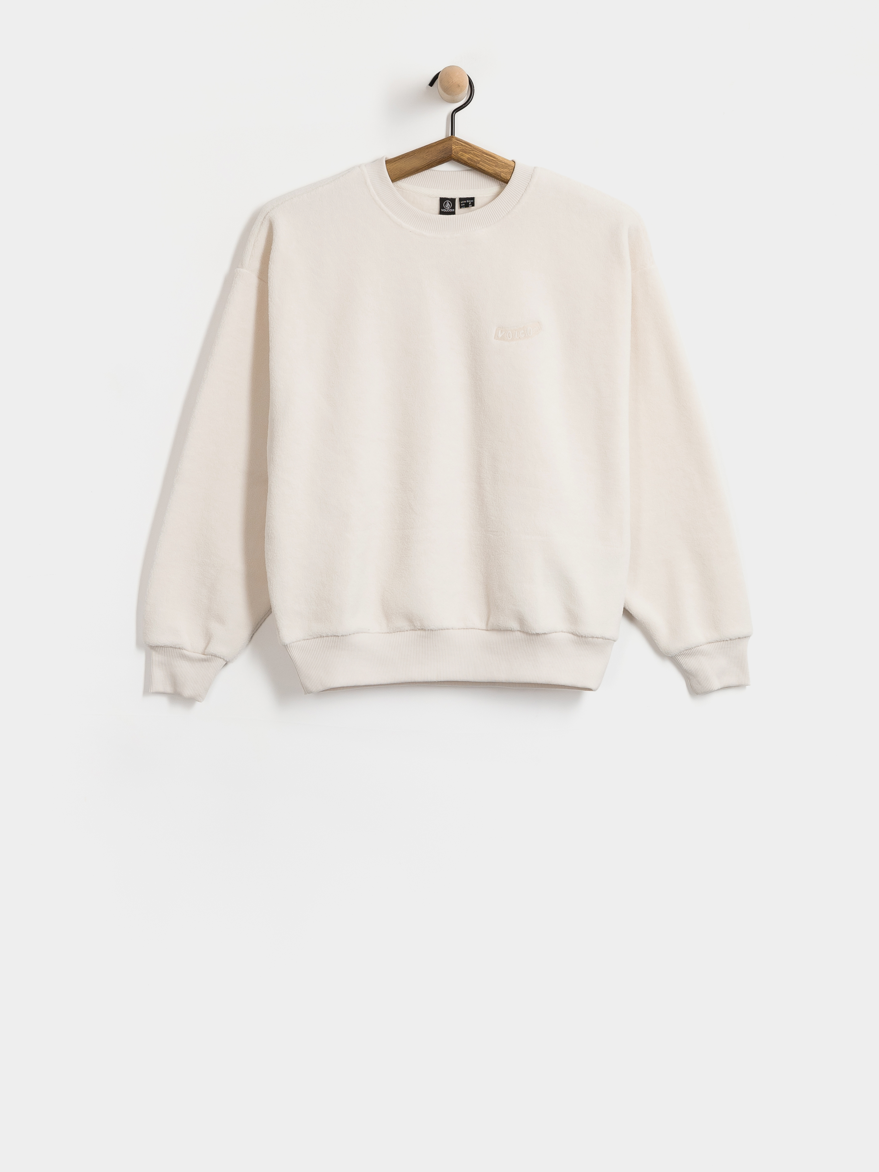 Суитшърт Volcom Too Doo Crew Wmn (dirty white)