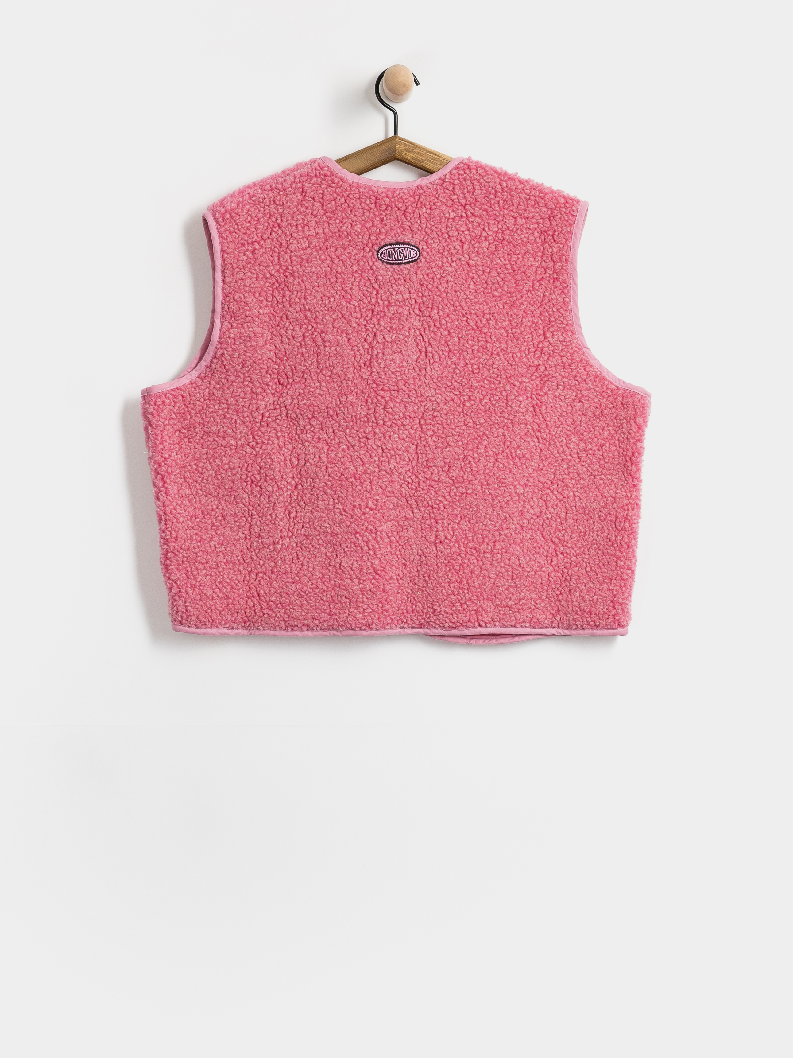 Елек Jungmob Merino Boxy Wmn (pink)