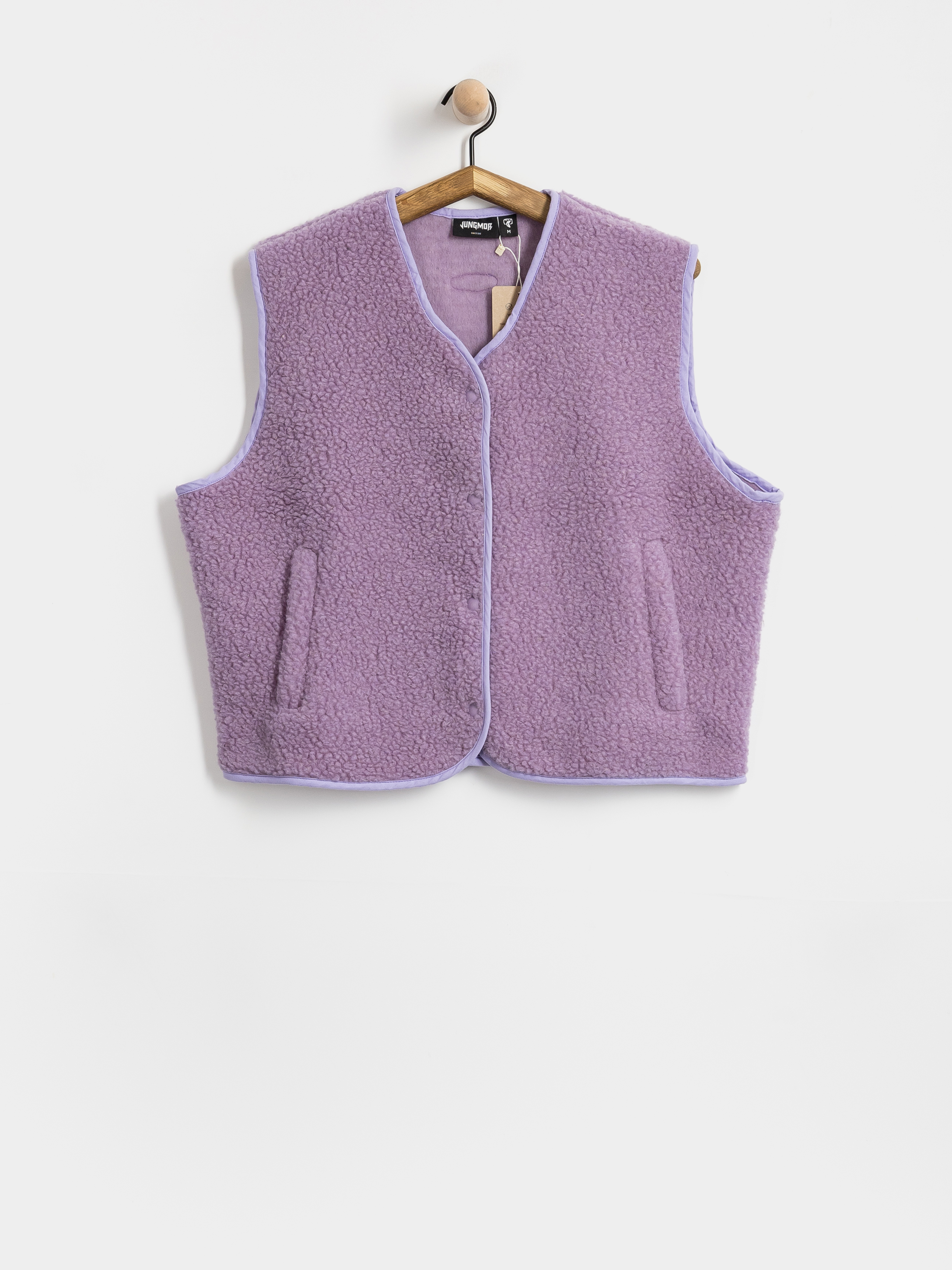 Елек Jungmob Merino Boxy Wmn (lila)