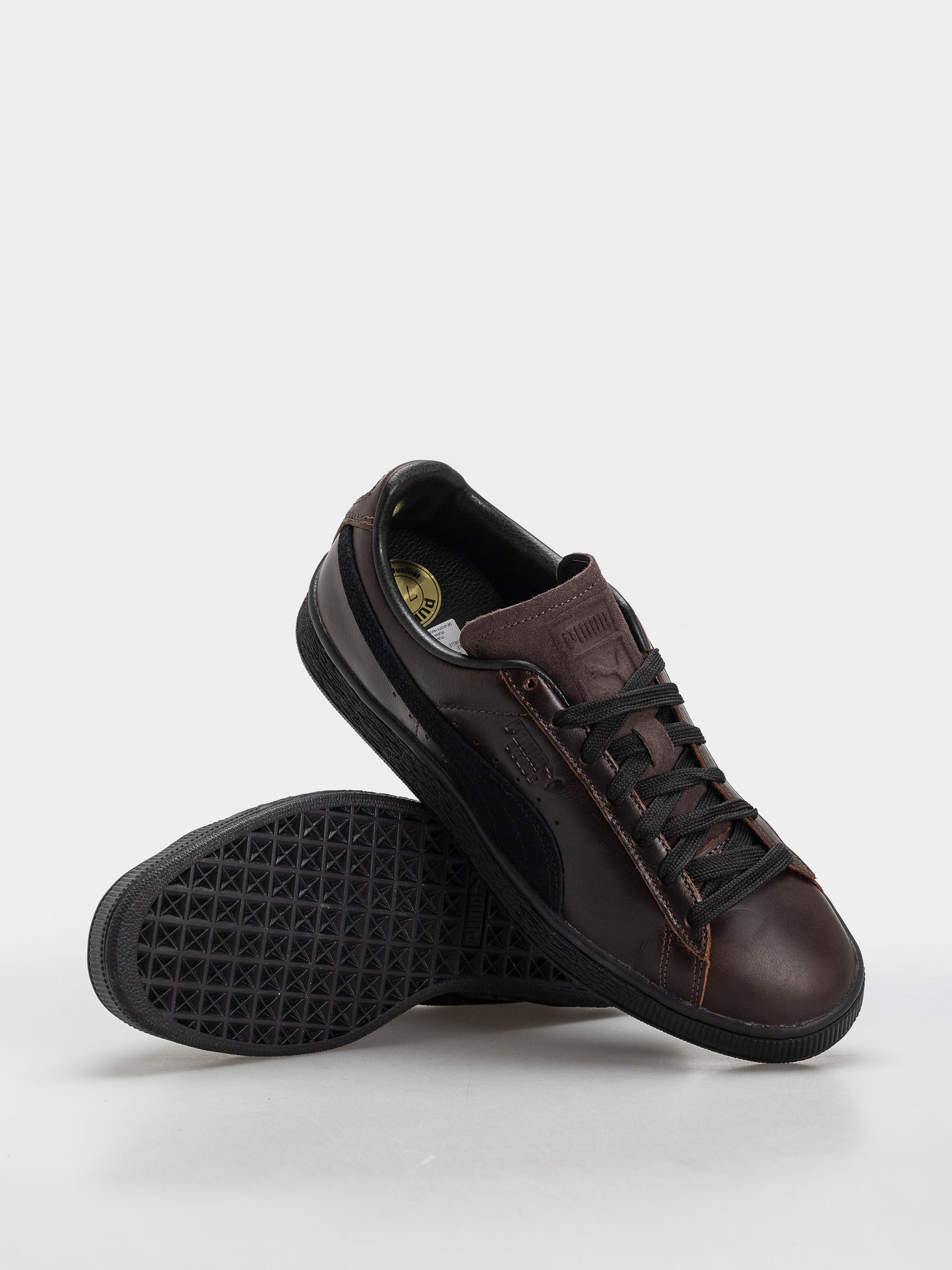 Обувки Puma Suede Dressed (leather brown/puma black)