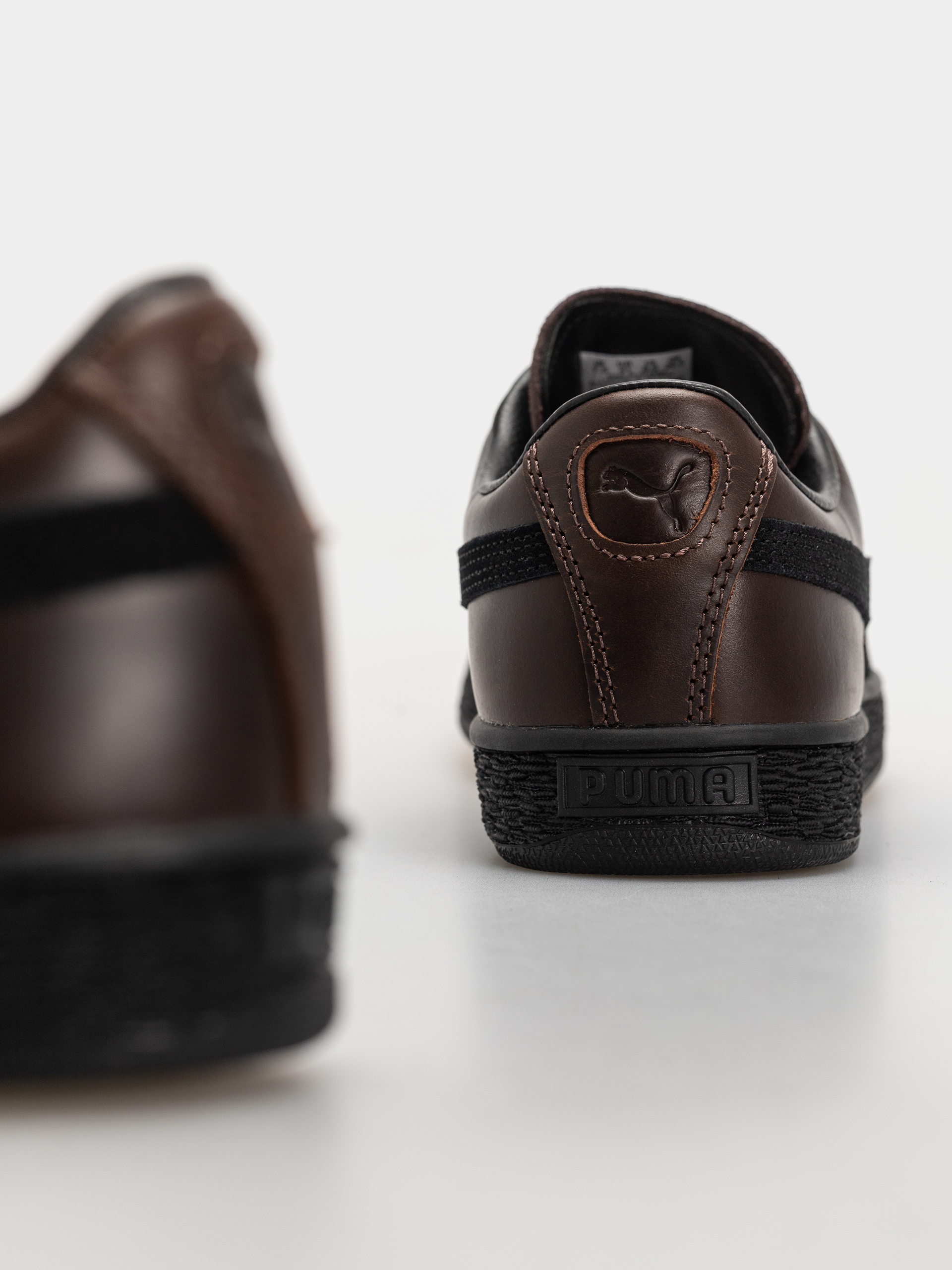 Обувки Puma Suede Dressed (leather brown/puma black)