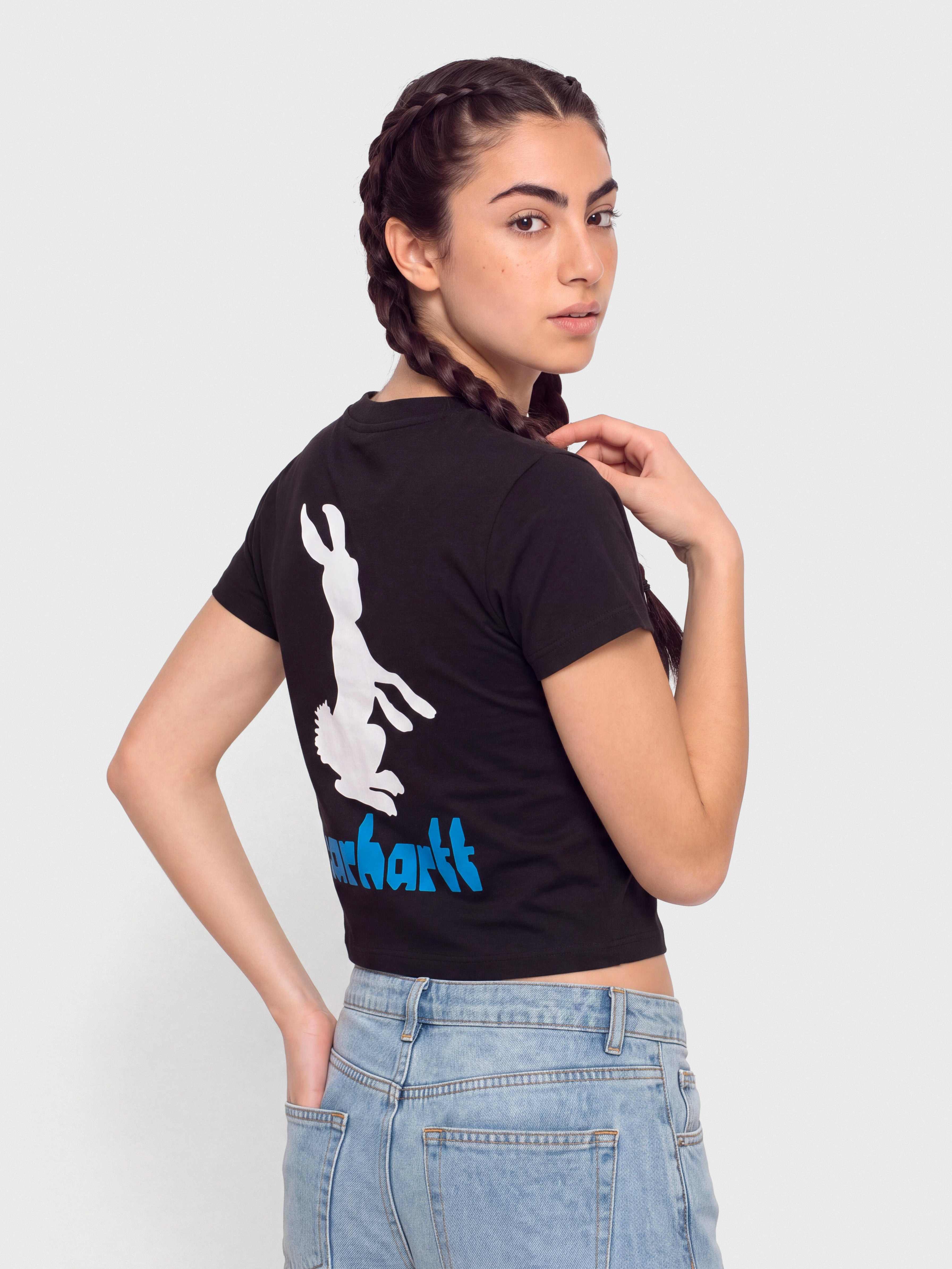 Тениска Carhartt WIP Framework Wmn (black)